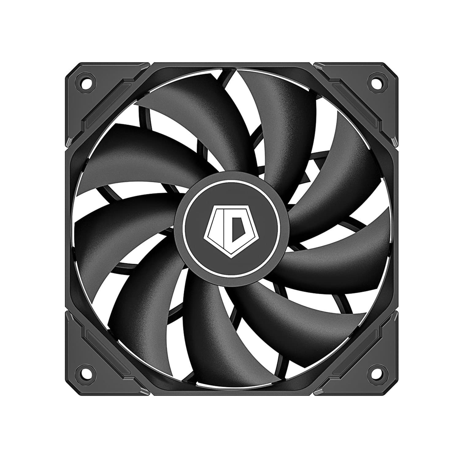 Fan for case, 12cm, ID-Cooling, TF-12025-PRO BLACK, 700-1800rpm, 82.5CFM, 4pin