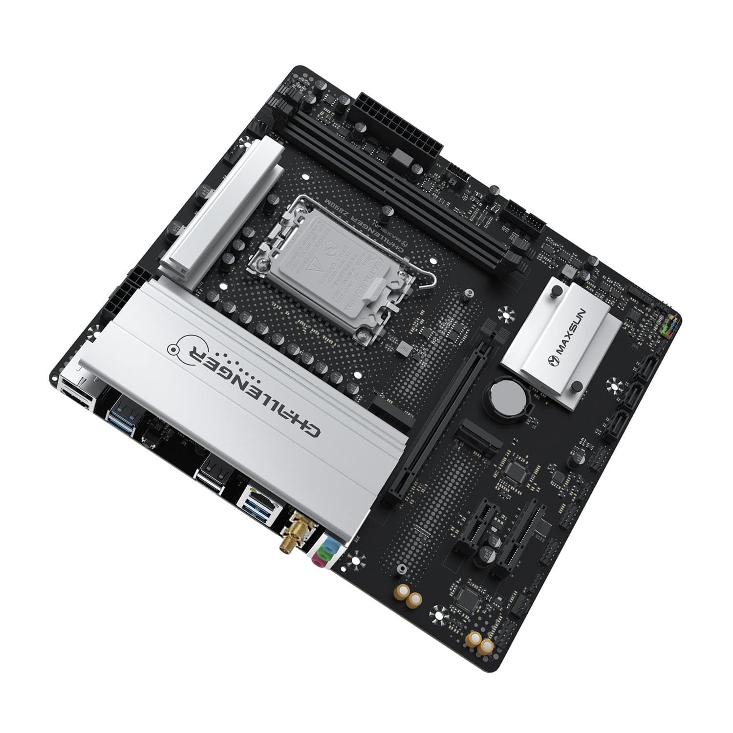 MB Socket1851, MATX, iZ890 (DP+HDMI) MaxSun Z890M WIFI , 2DDR5, PCIx16