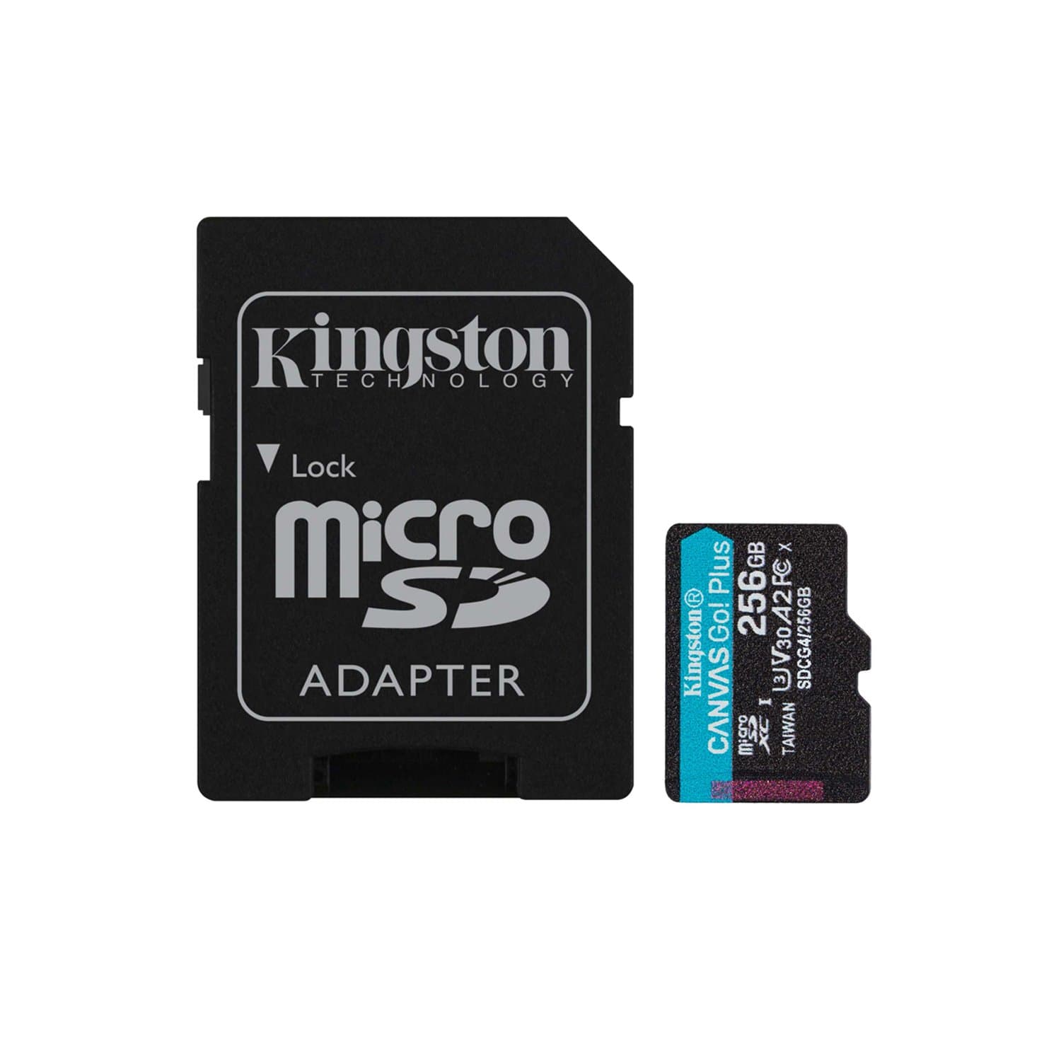 Карта памяти Kingston SDCG4/256GB Canvas Go Plus A2 U3 V30 256GB