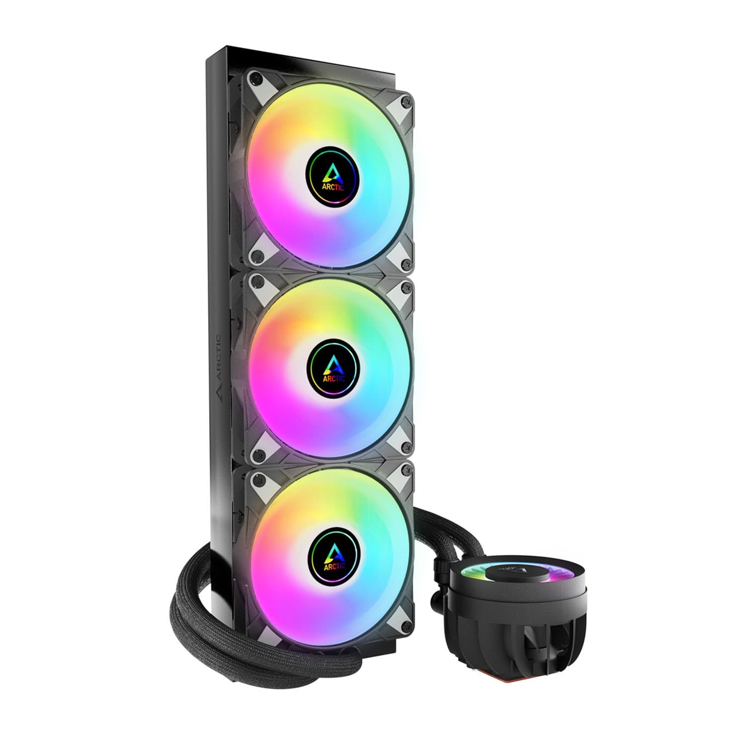 Water Cooler Arctic Liquid Freezer III PRO 360 A-RGB Black, for S1851/1700/AMD