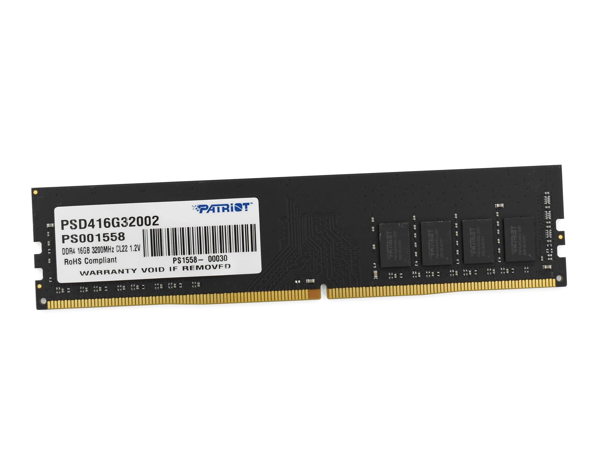 DIMM DDR4 16 GB <3200MHz> Patriot, PSD416G32002, CL22