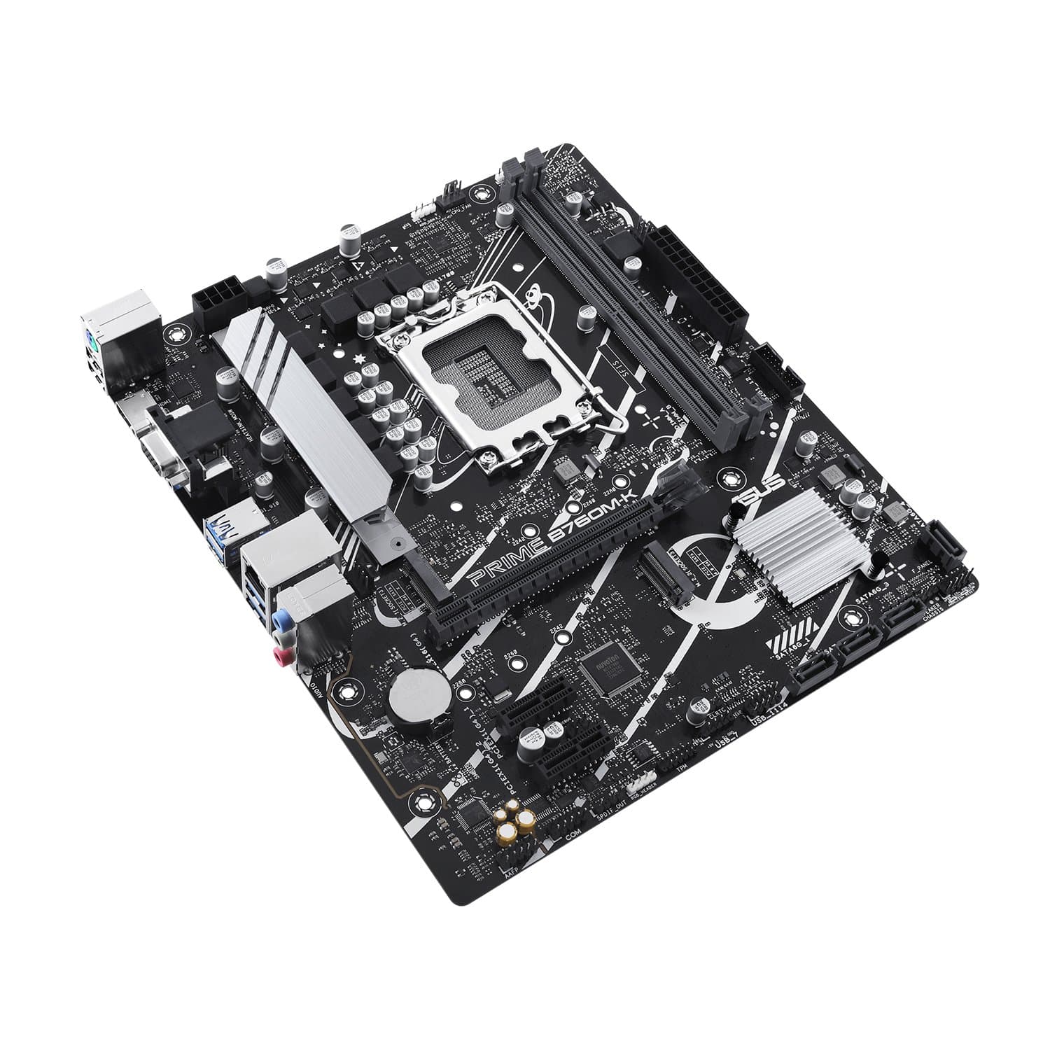 MB Socket1700, MATX, iB760 (VGA+HDMI) ASUS PRIME B760M-K, 2DDR5, PCIx16, 2PCIx1