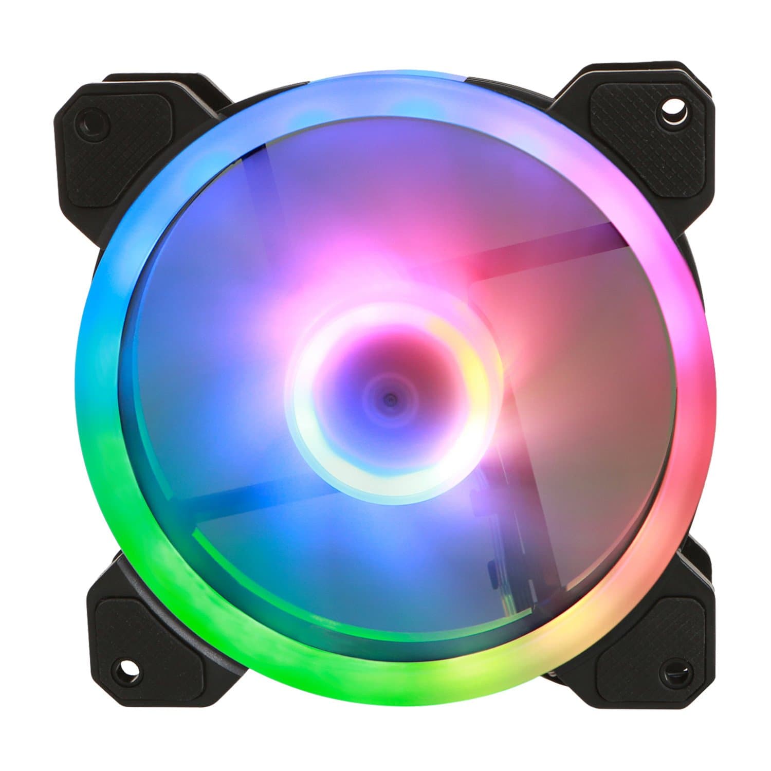Fan for case, 12cm, GELID STELLA ARGB FAN, FN-STELLA-01, 500-1600rpm, 35dBA, 4pin, 70 CFM