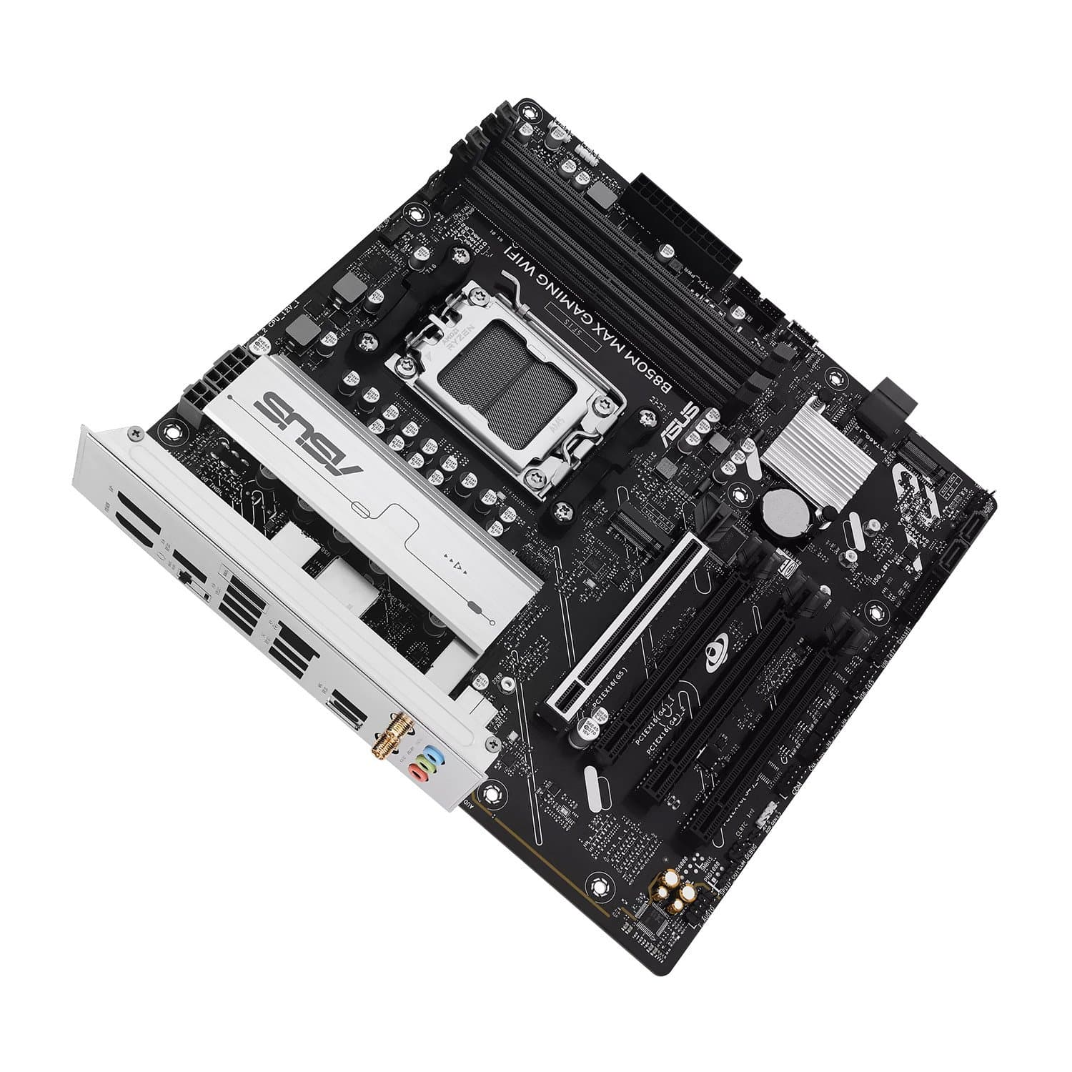 MB Socket AM5, MATX, AMD B850 (DP+HDMI), Asus B850M MAX GAMING WIFI, 4DDR5, PCIx16