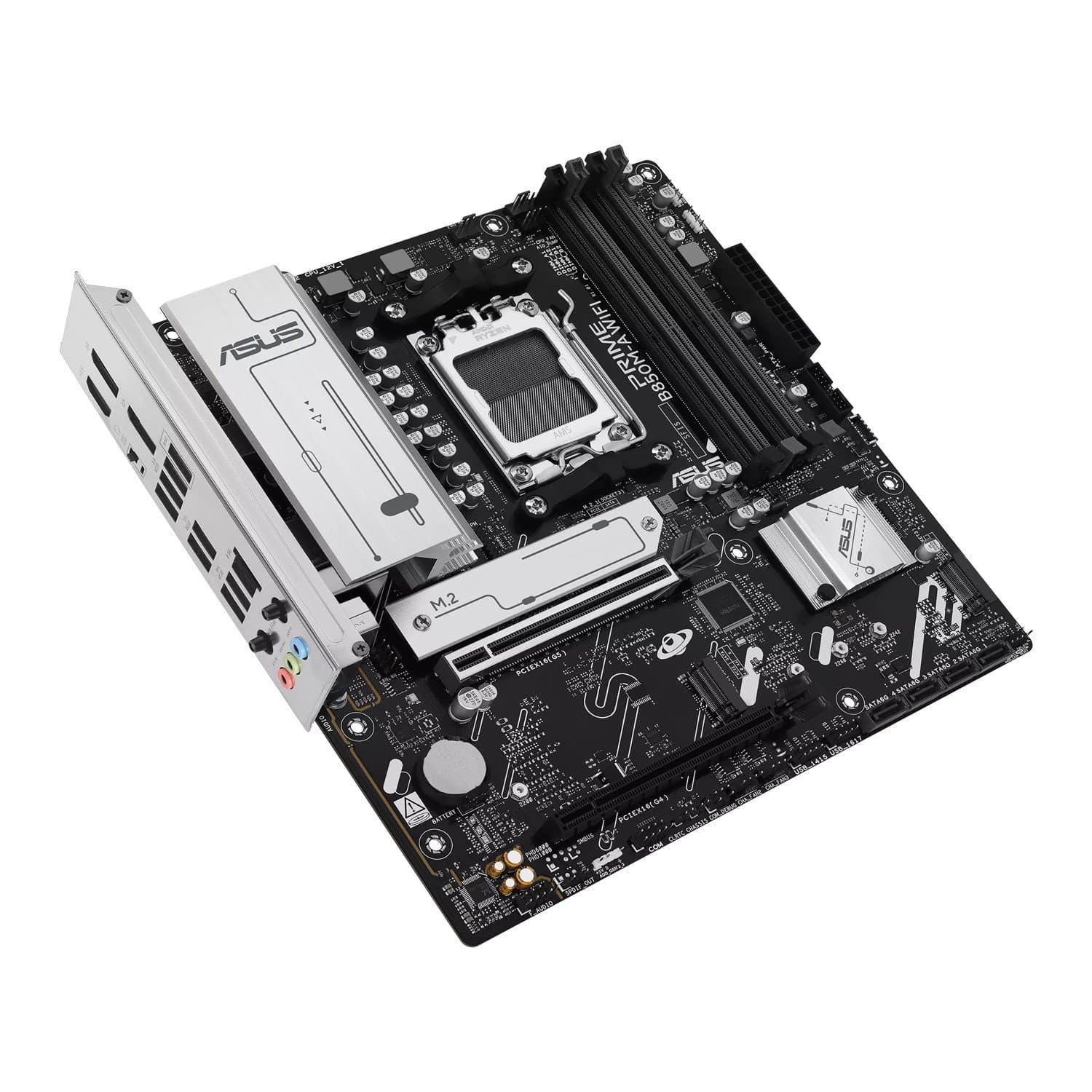 MB Socket AM5, MATX, AMD B850 (2DP+HDMI), ASUS PRIME B850M-A WIFI, 4DDR5, 2PCIx16