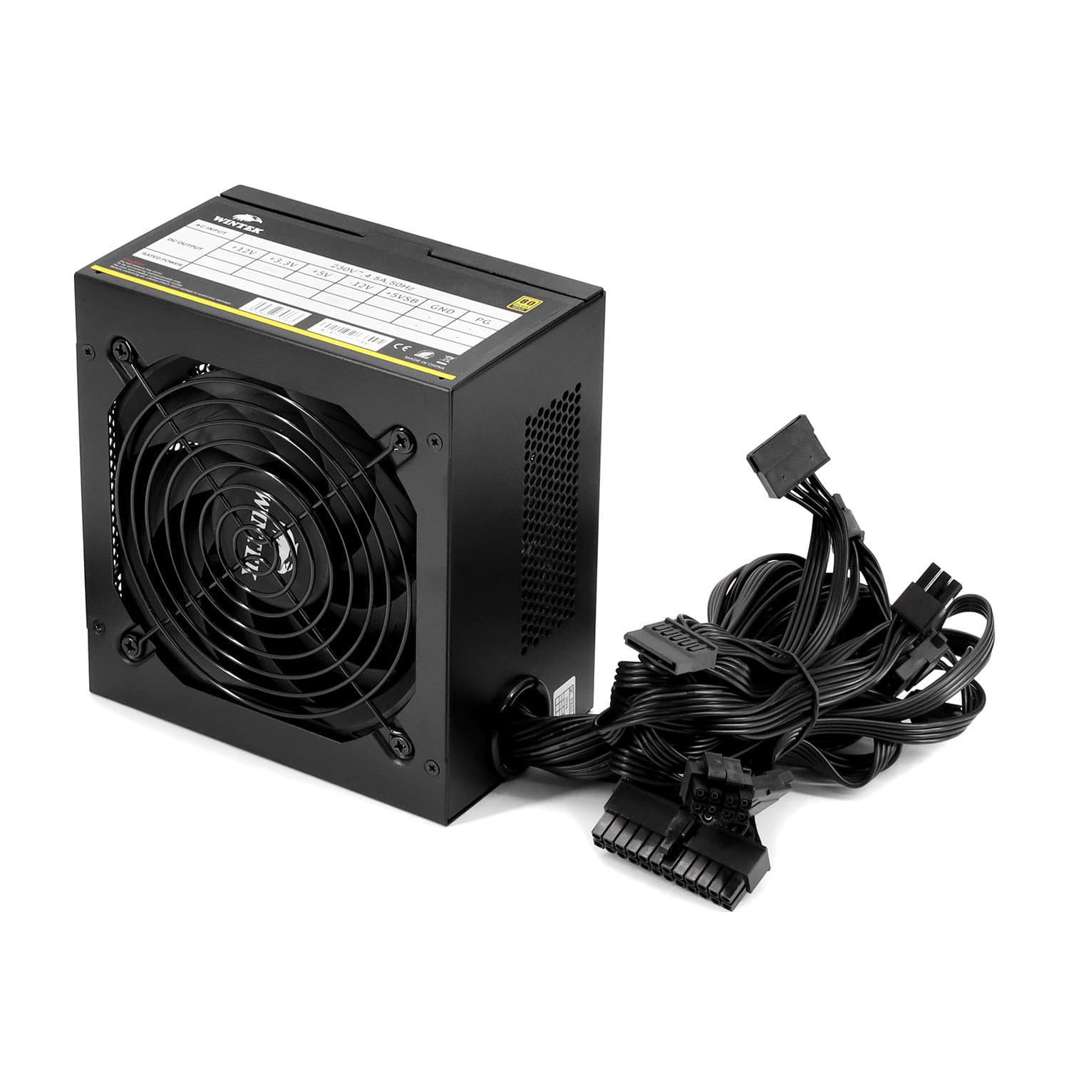 Power supply ATX Wintek WT-500 V2, 500W, 80 Plus Bronze , black