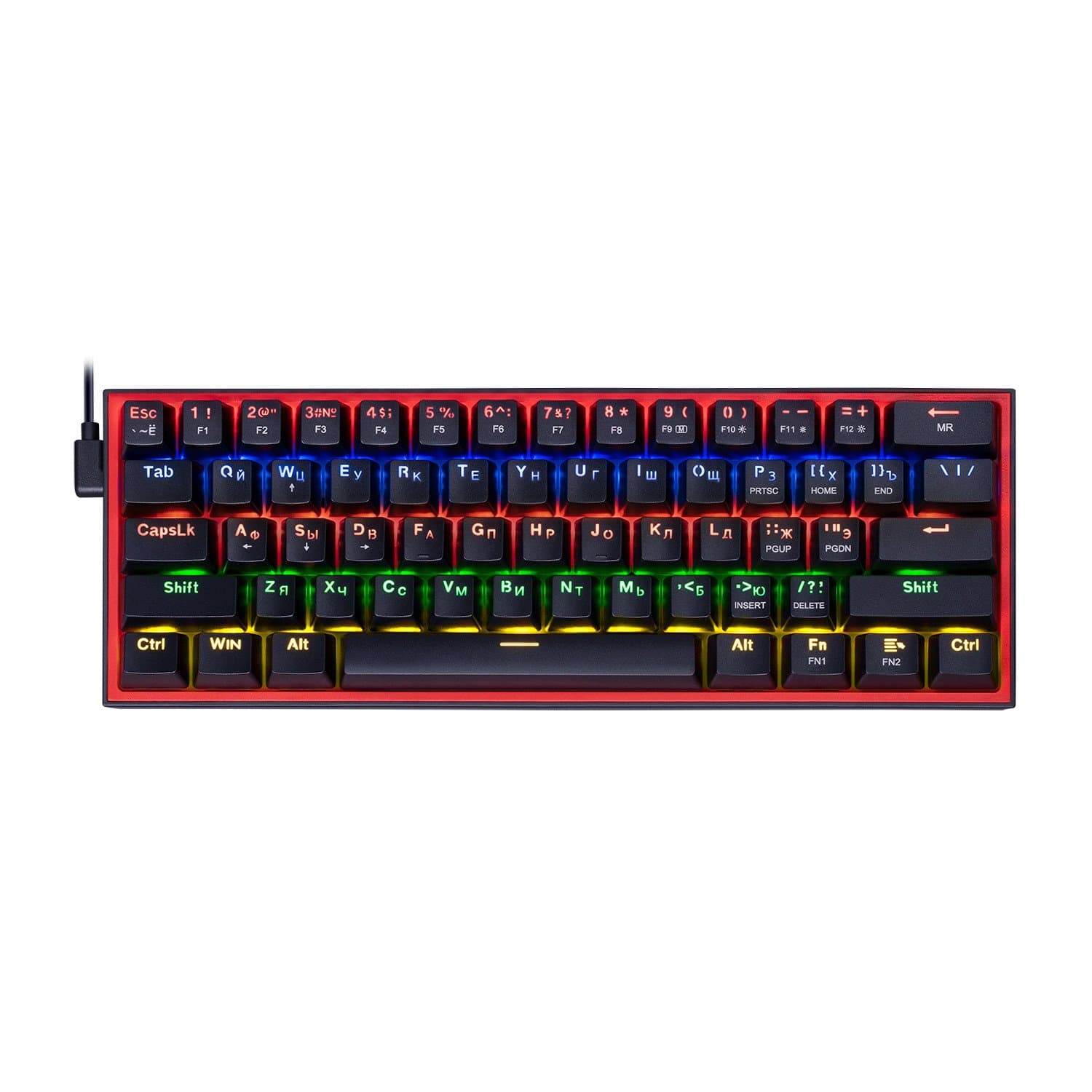 KeyBoard  USB, Redragon Fizz, mechanical, (72595)