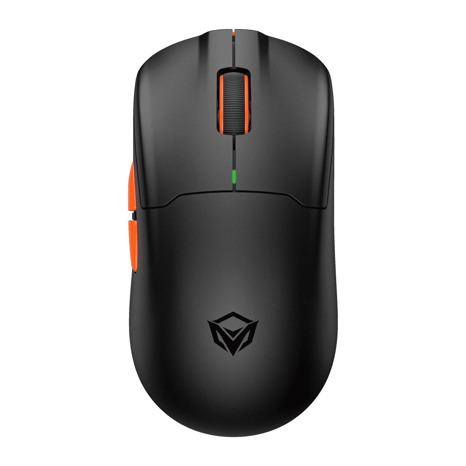 Mouse Meetion AIR GW39, Wireless, PAW3395, 26000DPI, 400mAh, 5 Button, USB-C, 2.4 GHz/BT, BK+ORANGE