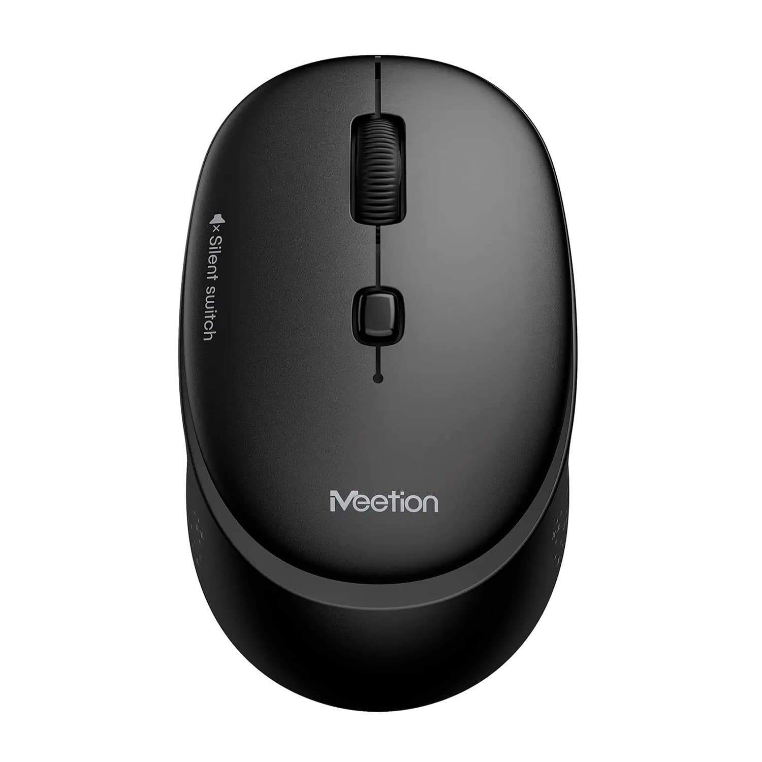 Mouse Meetion R571 Wireless, optical, 1600DPI,4 Button, 1xAA, USB, 2.4 GHz, Dark Black