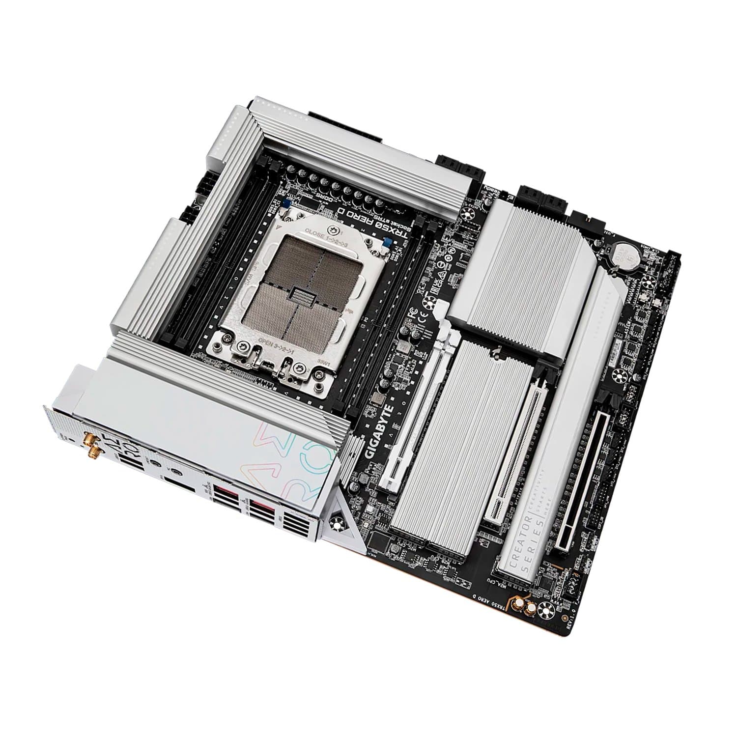 MB Socket sTR5, E-ATX, AMD TRX50 (DP) GigabyteTRX50 AERO D, 4DDR5, 3PCIx16