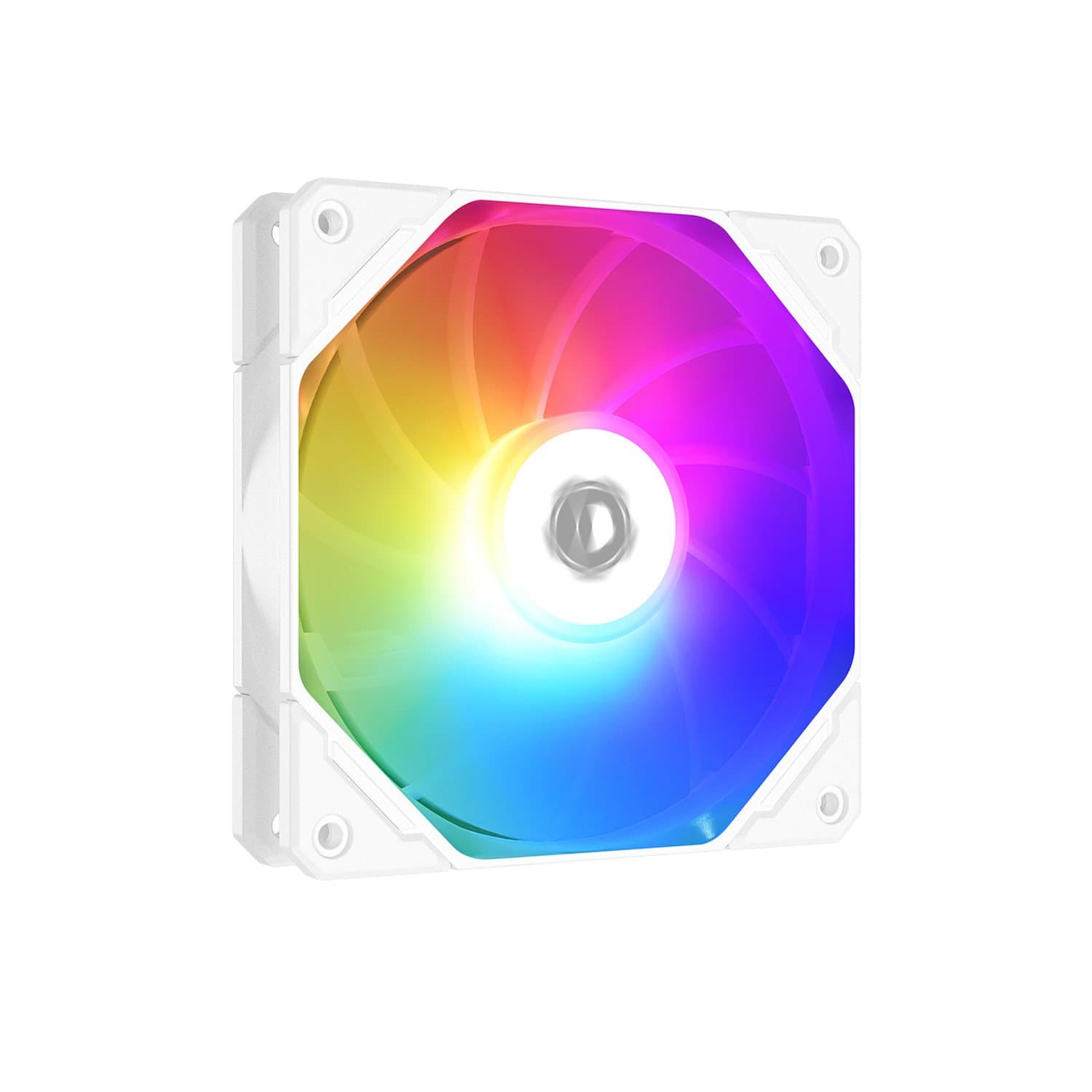 Fan for case, 12cm, ID-Cooling, TF-12025-PRO ARGB WHITE, 500-1800rpm, 82.5CFM,4pin+3pin (5V)