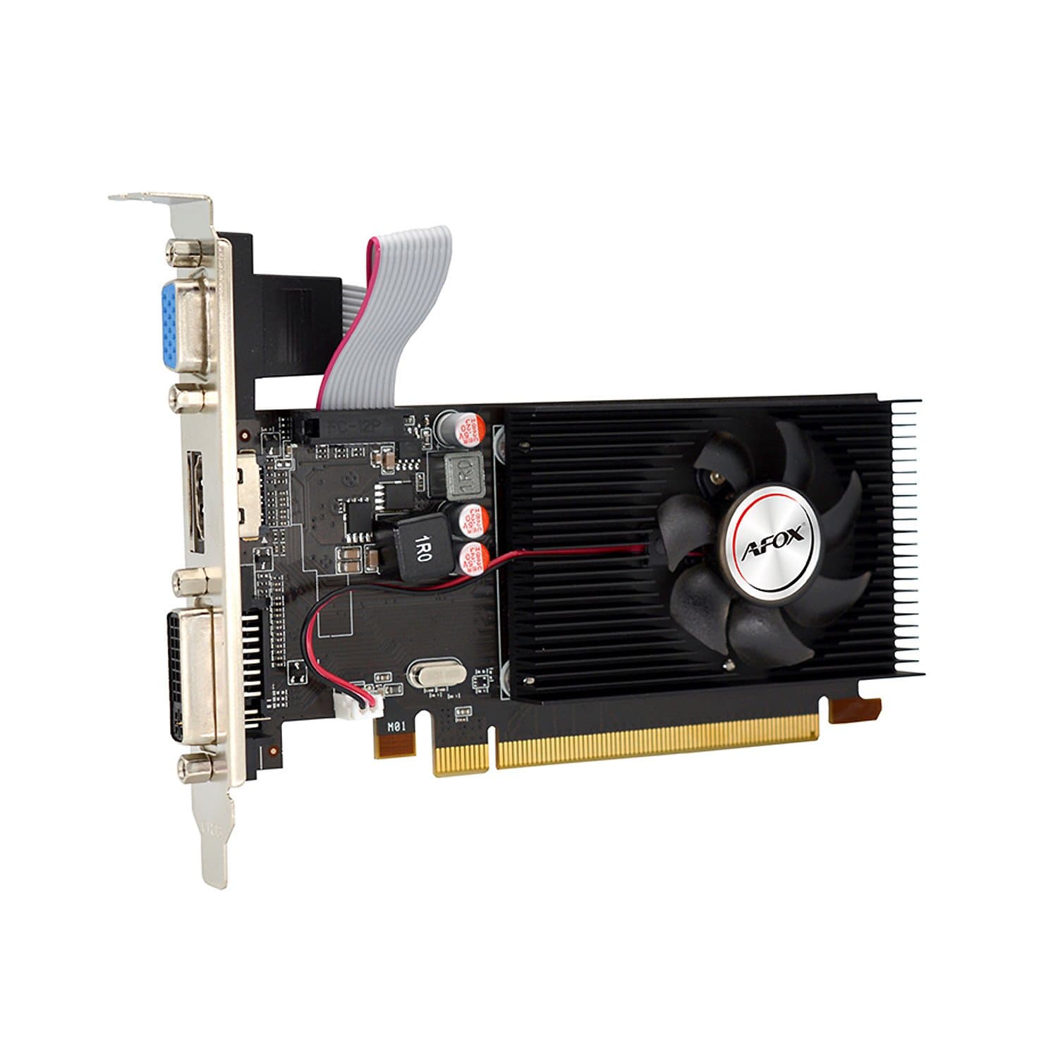 GPU AMD, 2 GB, Afox HD 5450 [AF5450-2048D3L5], HDMI/DVI/VGA, DDR3/64bit