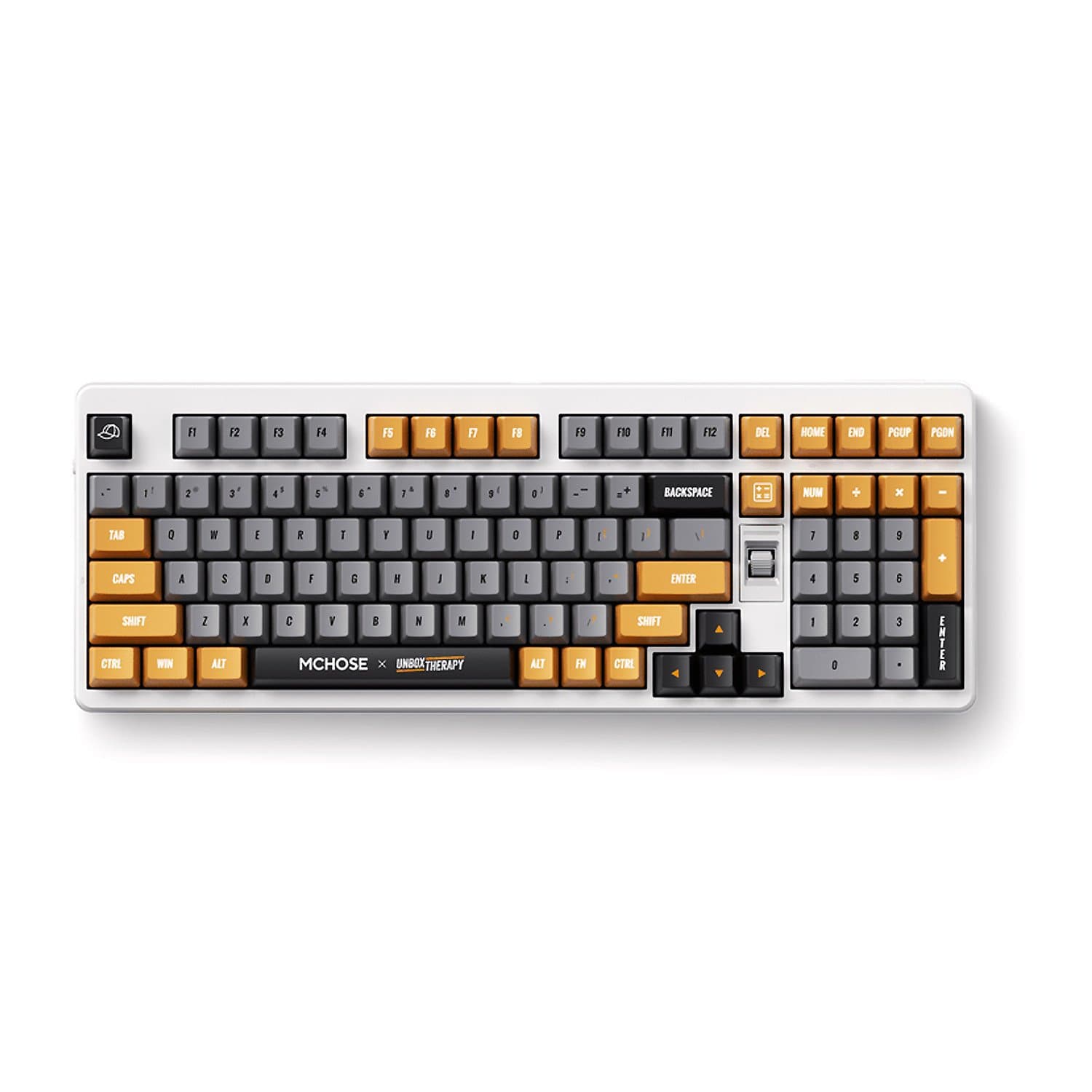 KeyBoard  Bluetooth, MCHOSE UT98-3, Icy Creamsicke Switch, BT/wireless/USB, mechanical, Brown-Grey