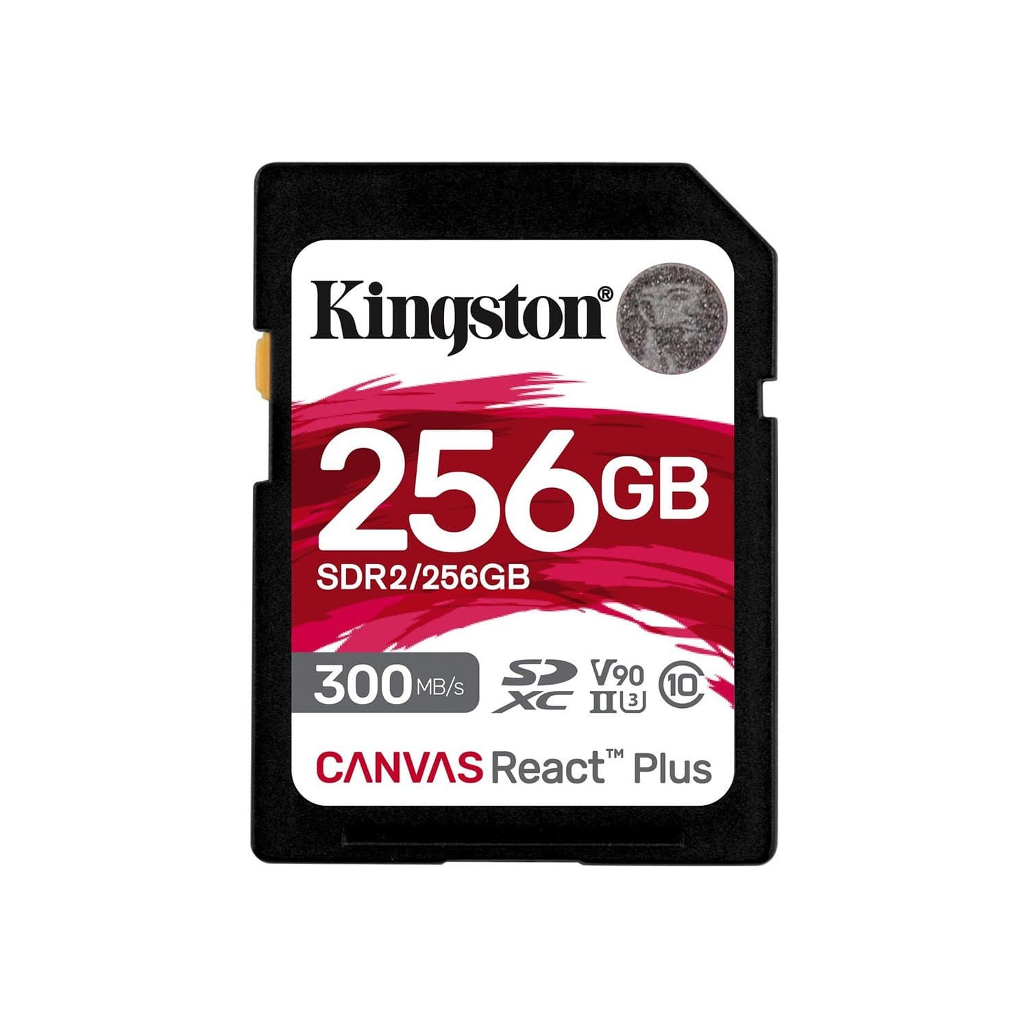 MemoryCard SDXC 256GB, Kingston Canvas React Plus SDR2/256GB, Class 10, UHS-II, U3 V90