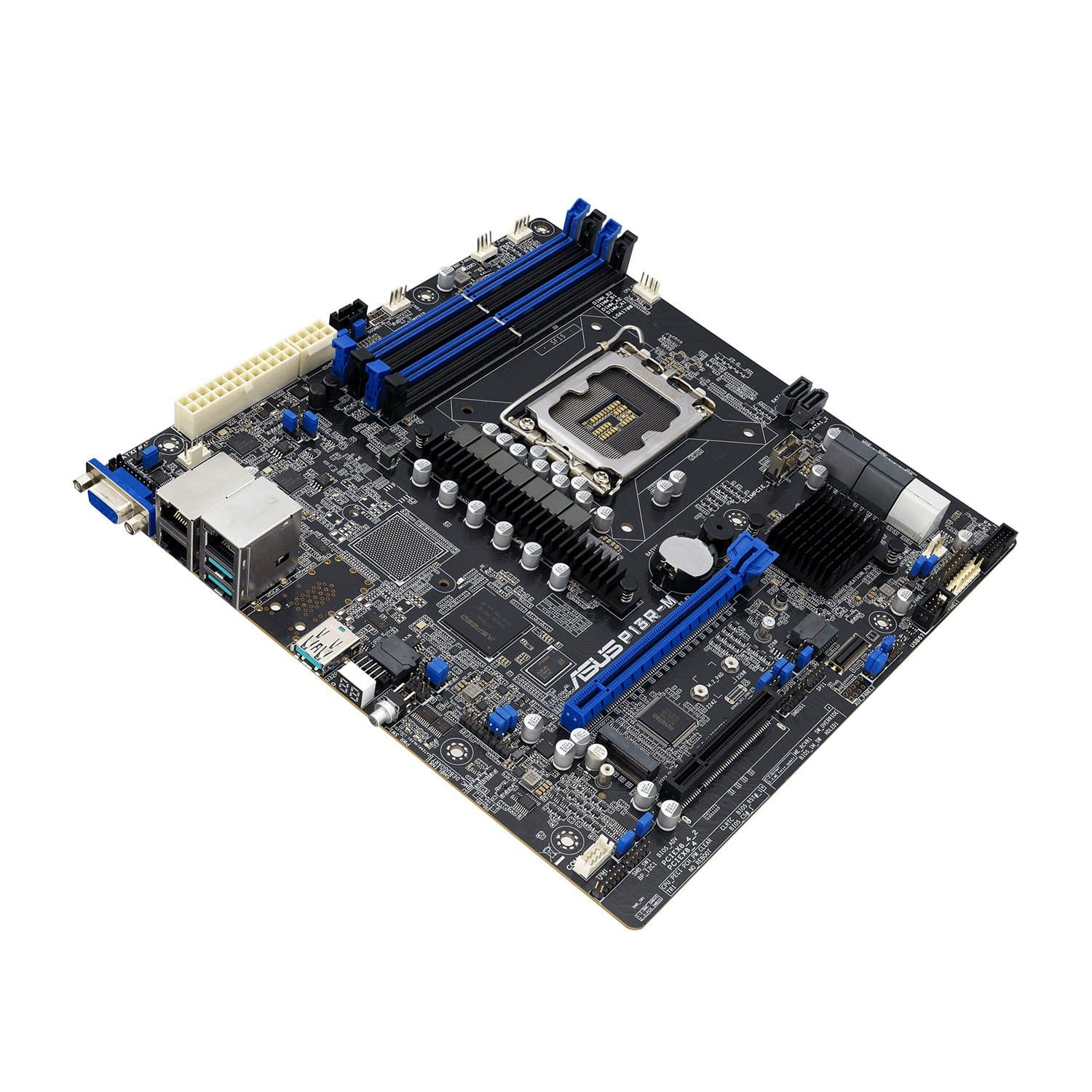 MB Socket1700, MATX, iC262 (D-Sub, 2GNIC) Asus P13R-M, 4DDR5, PCIx16, PCIx8, M.2, 8 SATA