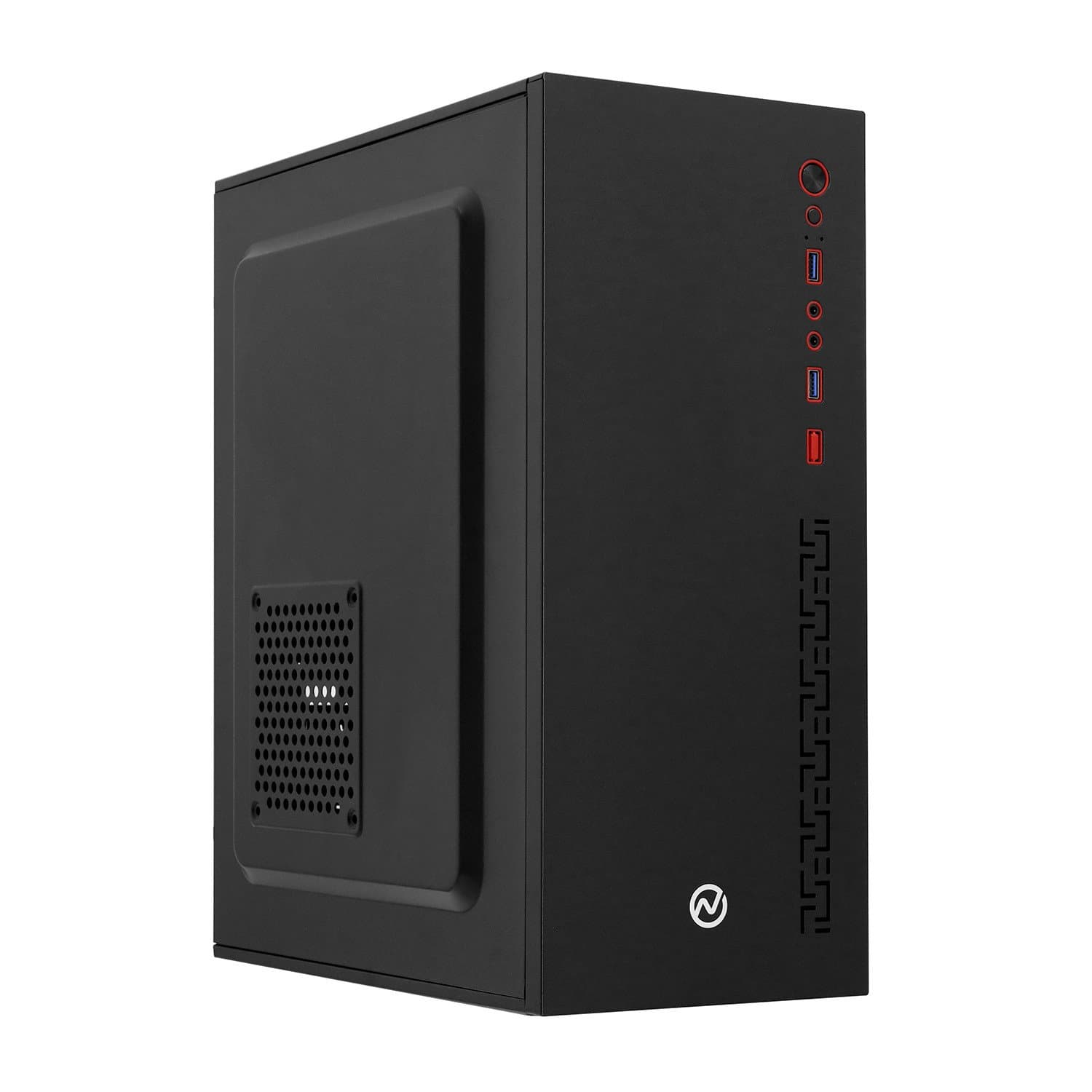 Case ATX midi tower ONVYX, ON360K, (без БП), Black