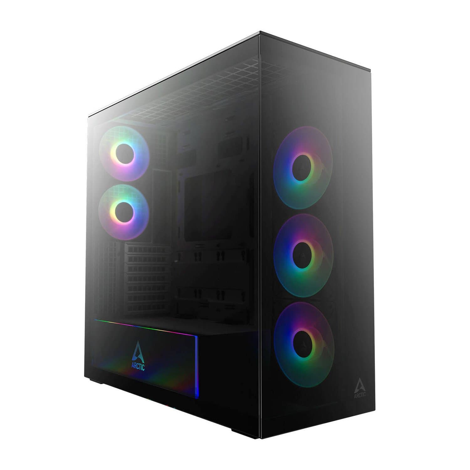 Case ATX midi tower Arctic Cooling Xtender ACPCC00015A, (без БП), black