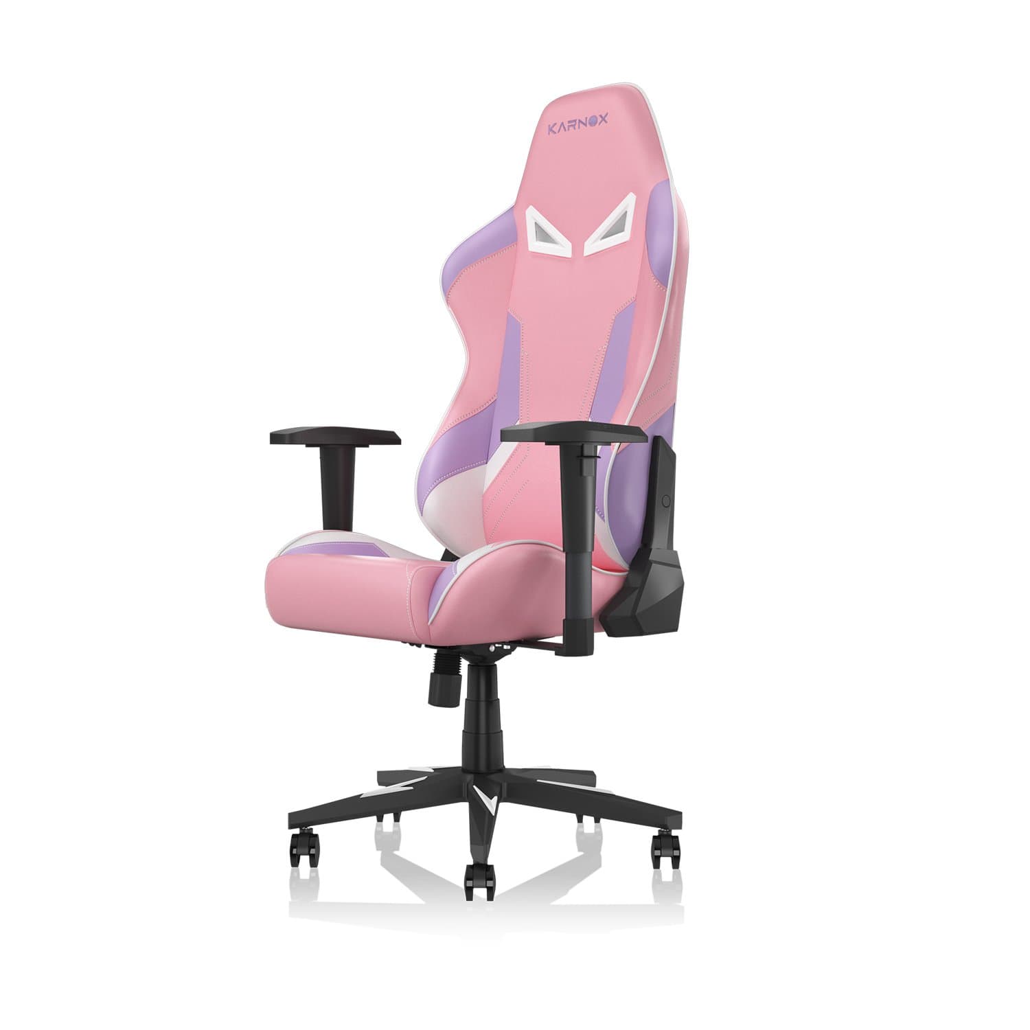 Игровое компьютерное кресло Karnox (KX800110-HE) HERO Helel Edition Pink, <178cm, <90kg