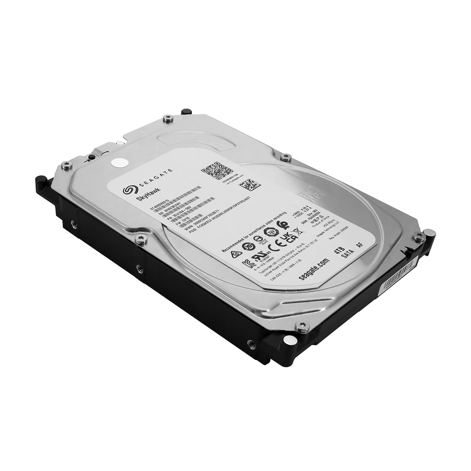 HDD SATA  4000 GB Seagate SkyHawk, ST4000VX015, 5400rpm, 256MB cache, SATA 6.0 Gb/s