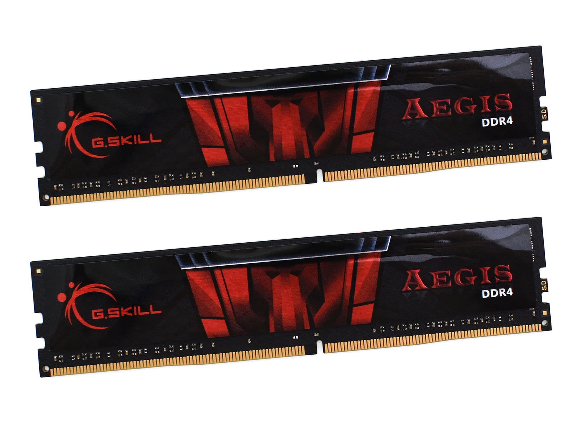 DIMM DDR4 32 GB kit <3200MHz> G.Skill Aegis, F4-3200C16D-32GIS, (2x16GB), 16-18-18-38