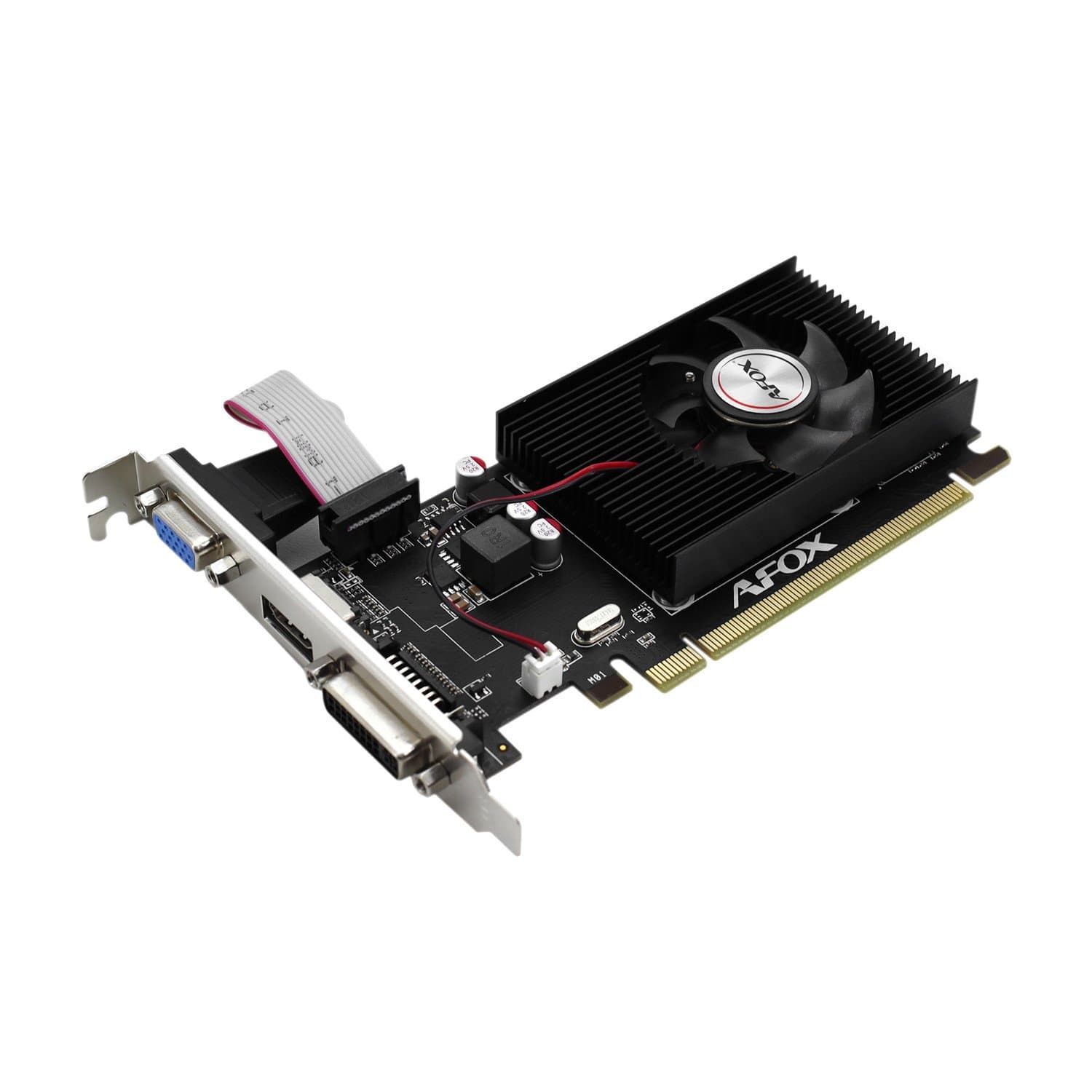 GPU AMD, 2 GB, Afox R5 230 [AFR5230-2048D3L5-V2], DVI/HDMI/VGA, GDDR3/64bit + LP