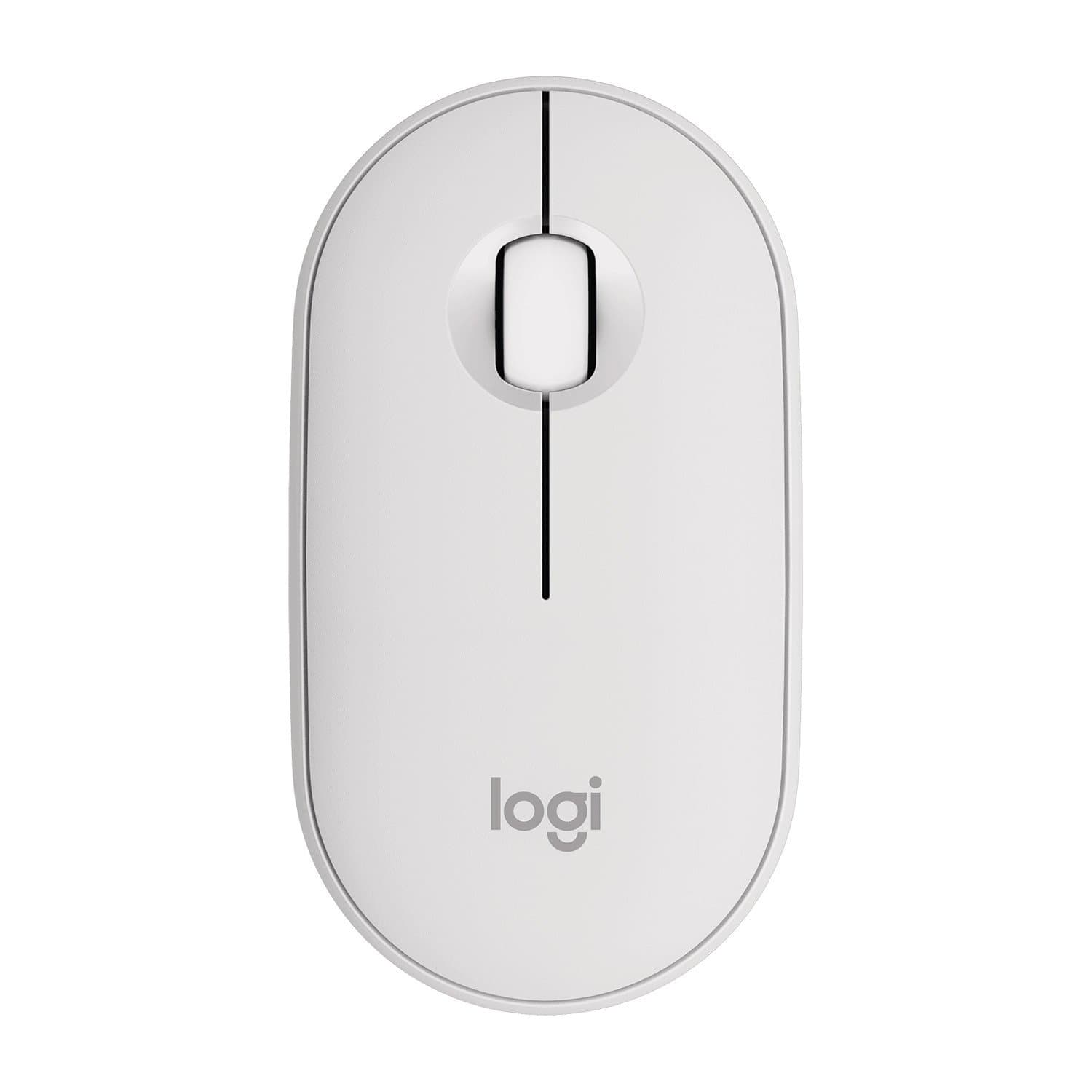 Mouse Logitech Pebble 2 M350S,  4000 dpi, 1AA, BT, White