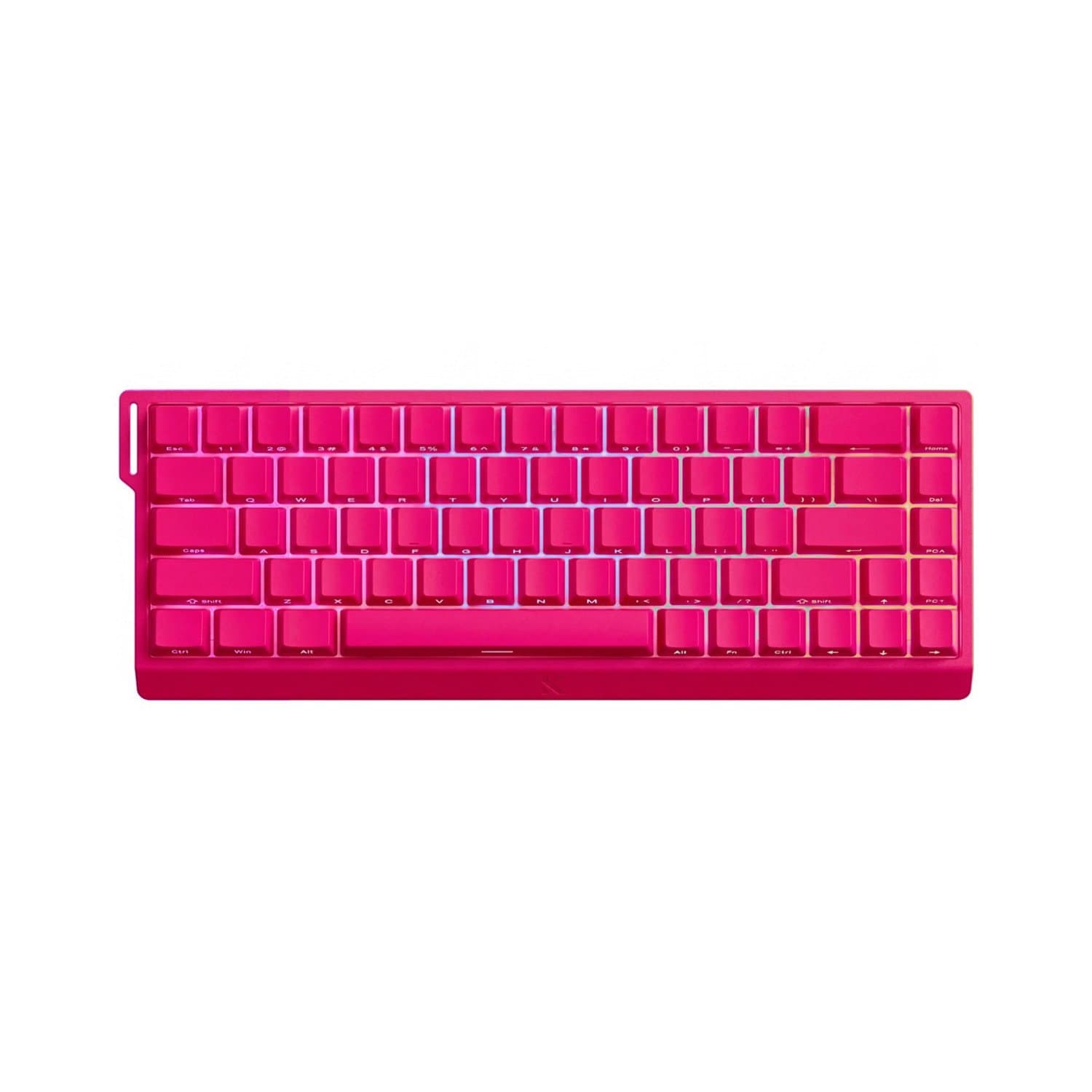 KeyBoard  USB, MCHOSE Ace 68 Rose Red, Ice Rhino Magnetic Switch, MC-Ace68-28, wired