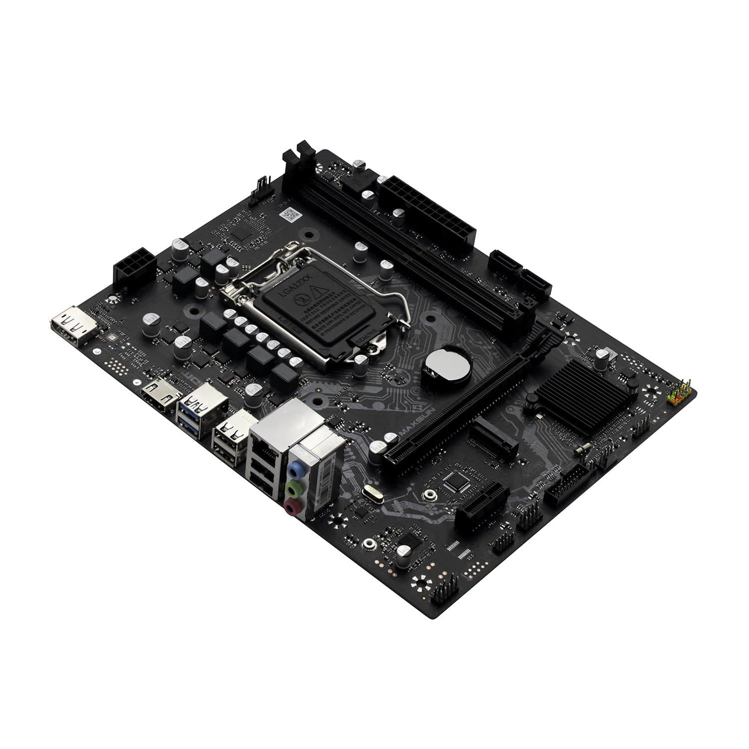 MB Socket1200, MATX, iB460 (HDMI, DP) MaxSun Challenger B460M-D, 2DDR4, PCIx16, PCIx1