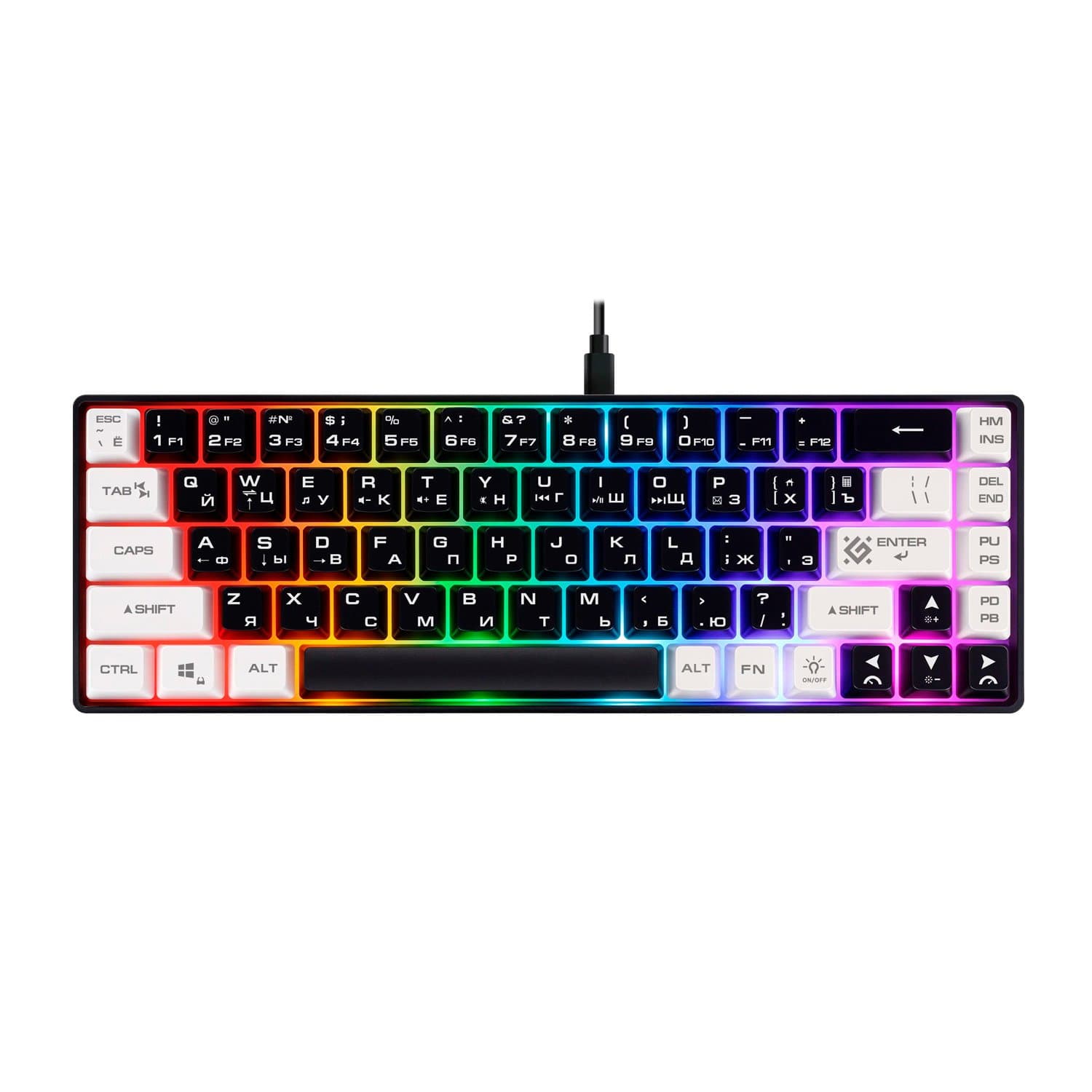 KeyBoard  USB, Defender Aris GK-349 RU, (45344)