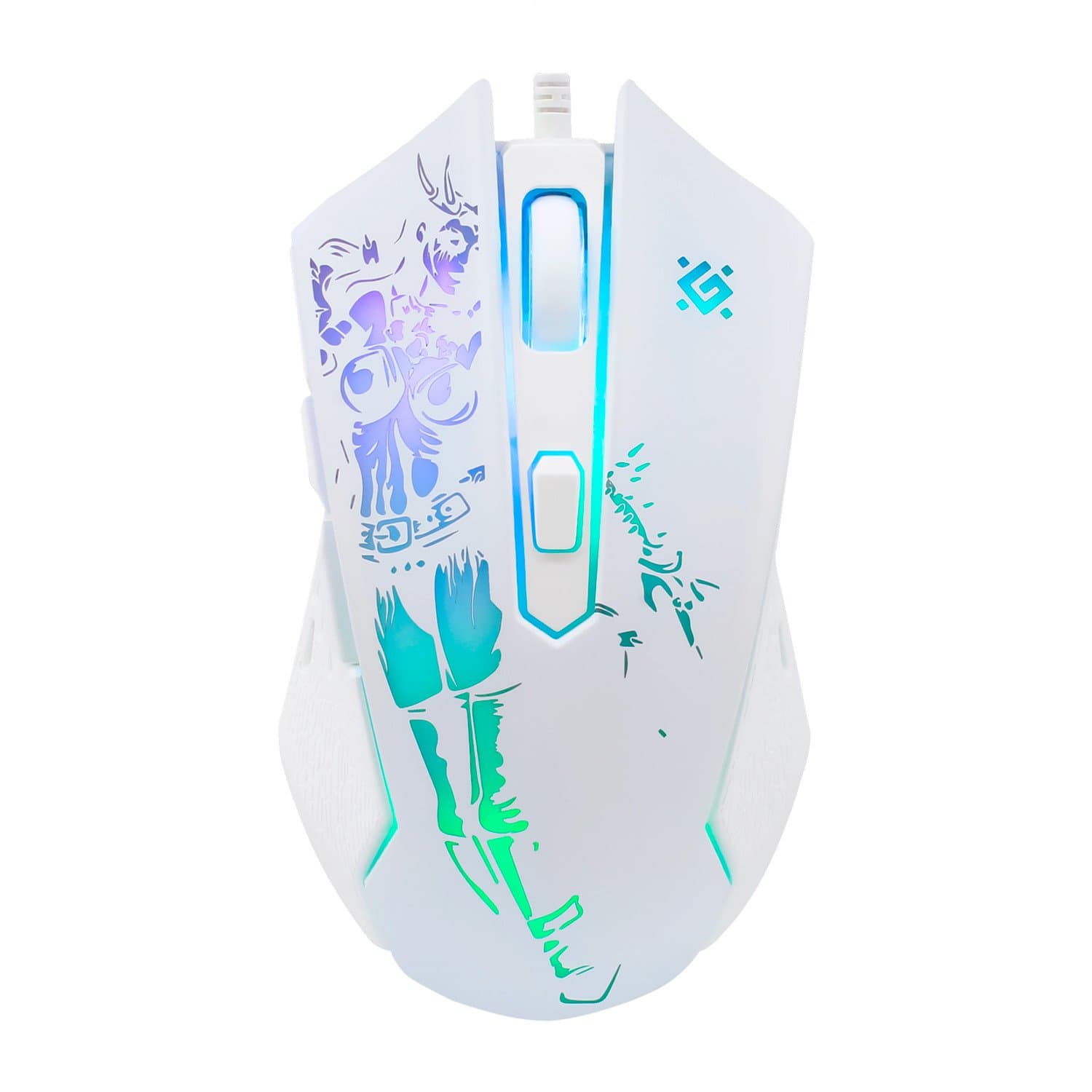 Mouse Defender Sin'Sister GM-933, USB, white (52932)