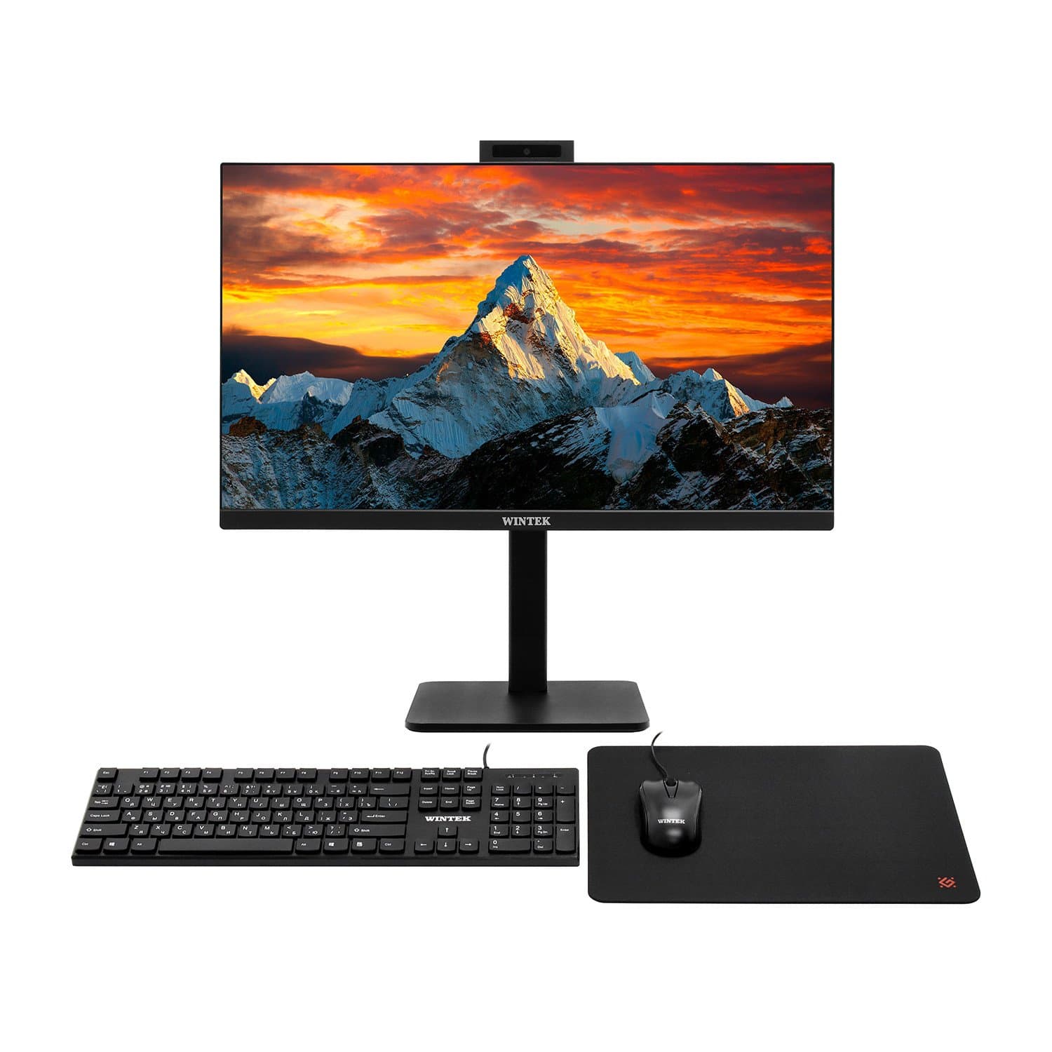 All-in-One Wintek BF2402 23.8" FHD/IPS/Core i3-12100-3.3GHz/RAM 8GB/SSD 512GB/no DVD/