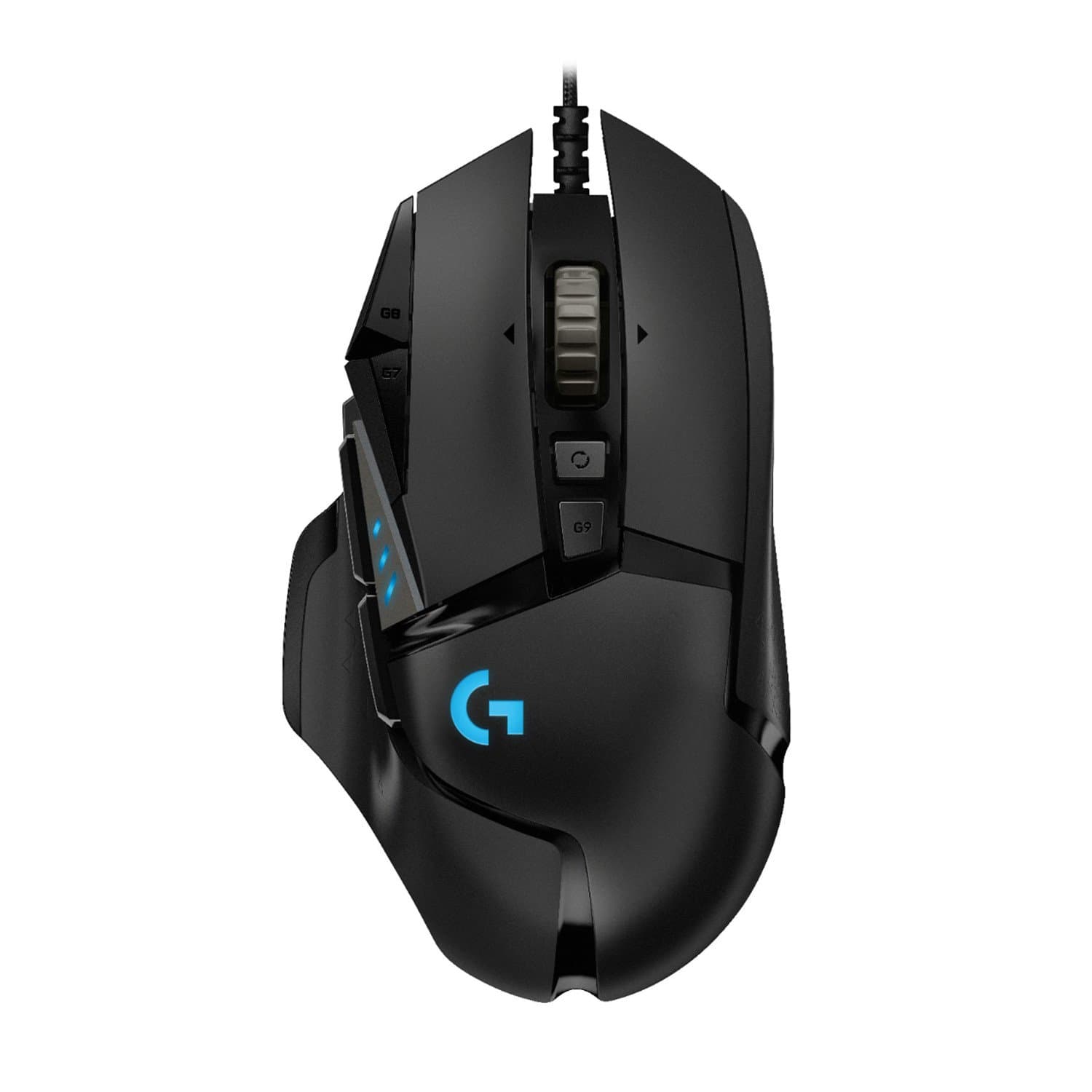 Mouse Logitech G502, optical, 10 buttons, 100-16000dpi, USB, (910-005470)