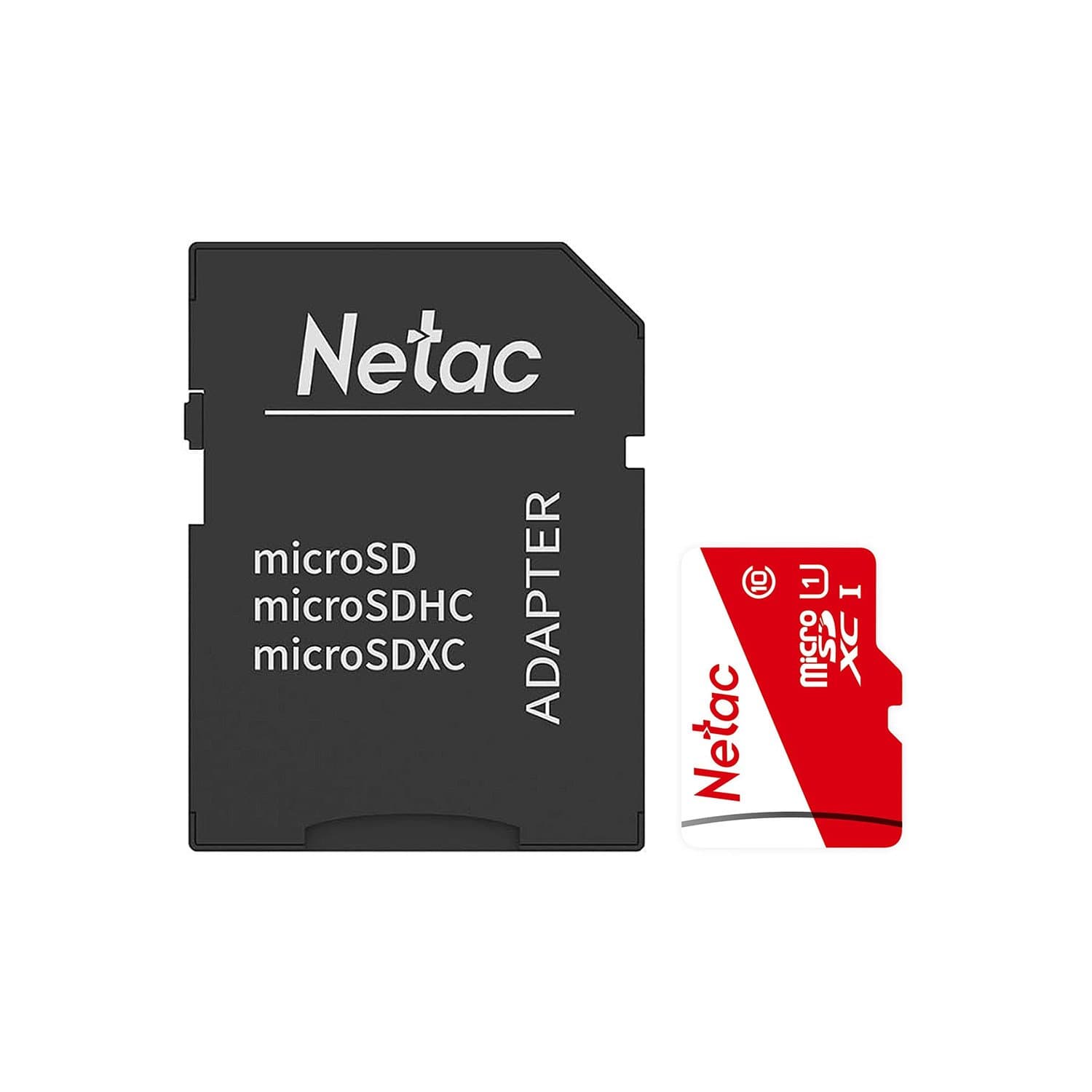 MemoryCard microSDXC  128GB, Netac P500 ECO, NT02P500ECO-128G-R, Class 10, + adapter SD