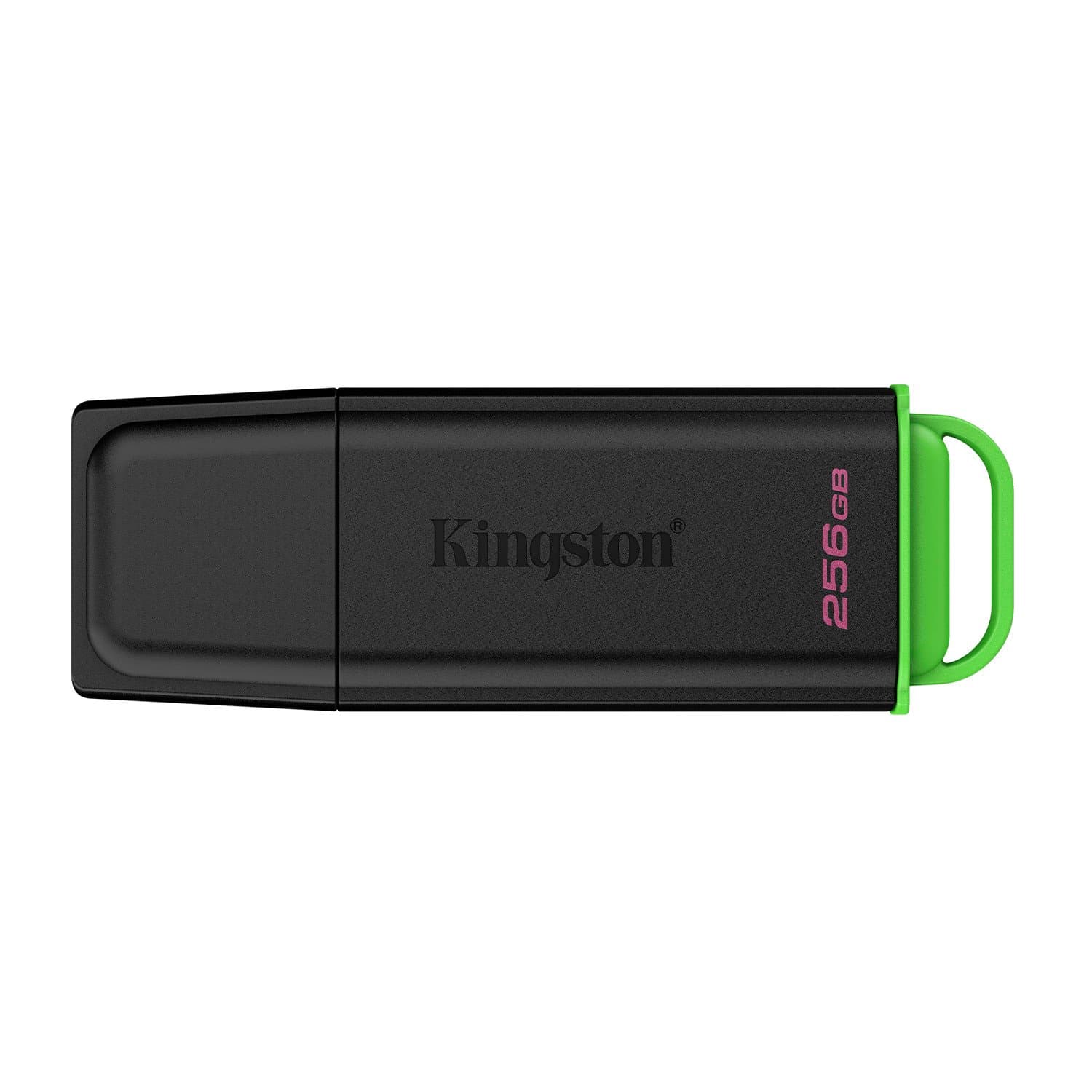 USB-накопитель Kingston DTXG2/256GB 256GB Чёрный/Зелёный