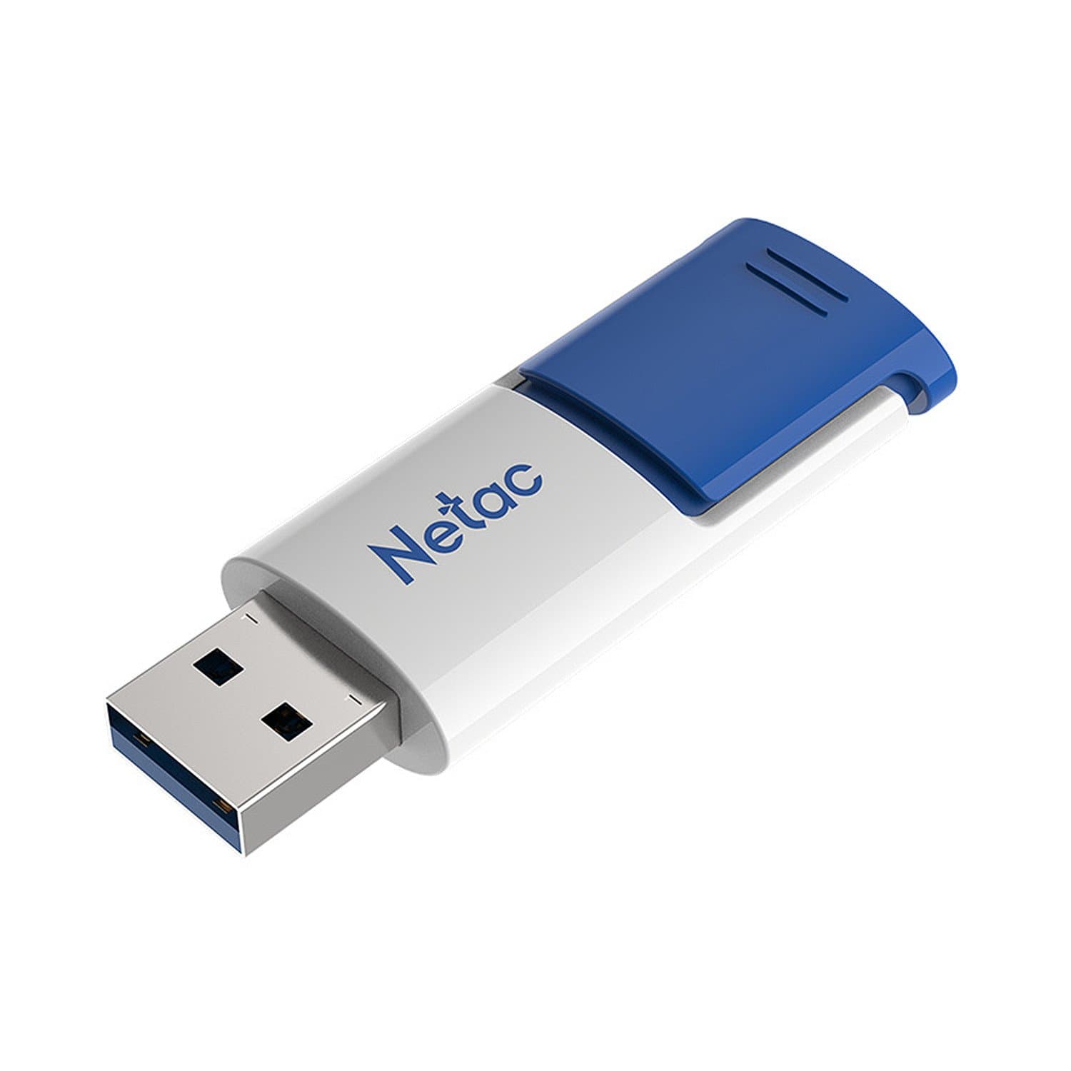USB flash  64GB Netac U182 Blue, NT03U182N-064G-32BL, USB 3.2, Blue