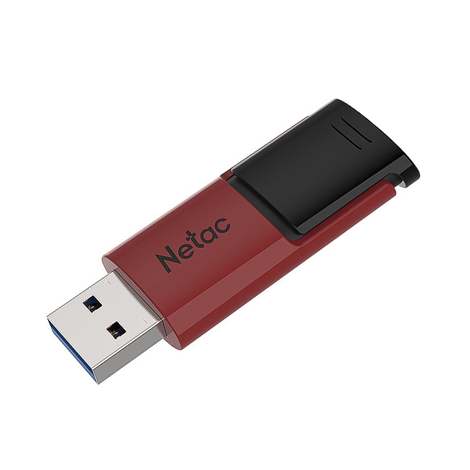 USB flash  64GB Netac U182 Red, NT03U182N-064G-32RE, USB 3.2, Red