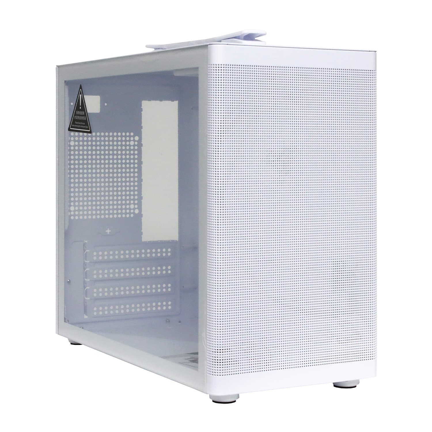 Case MATX midi tower Huntkey, A320G (без БП), white