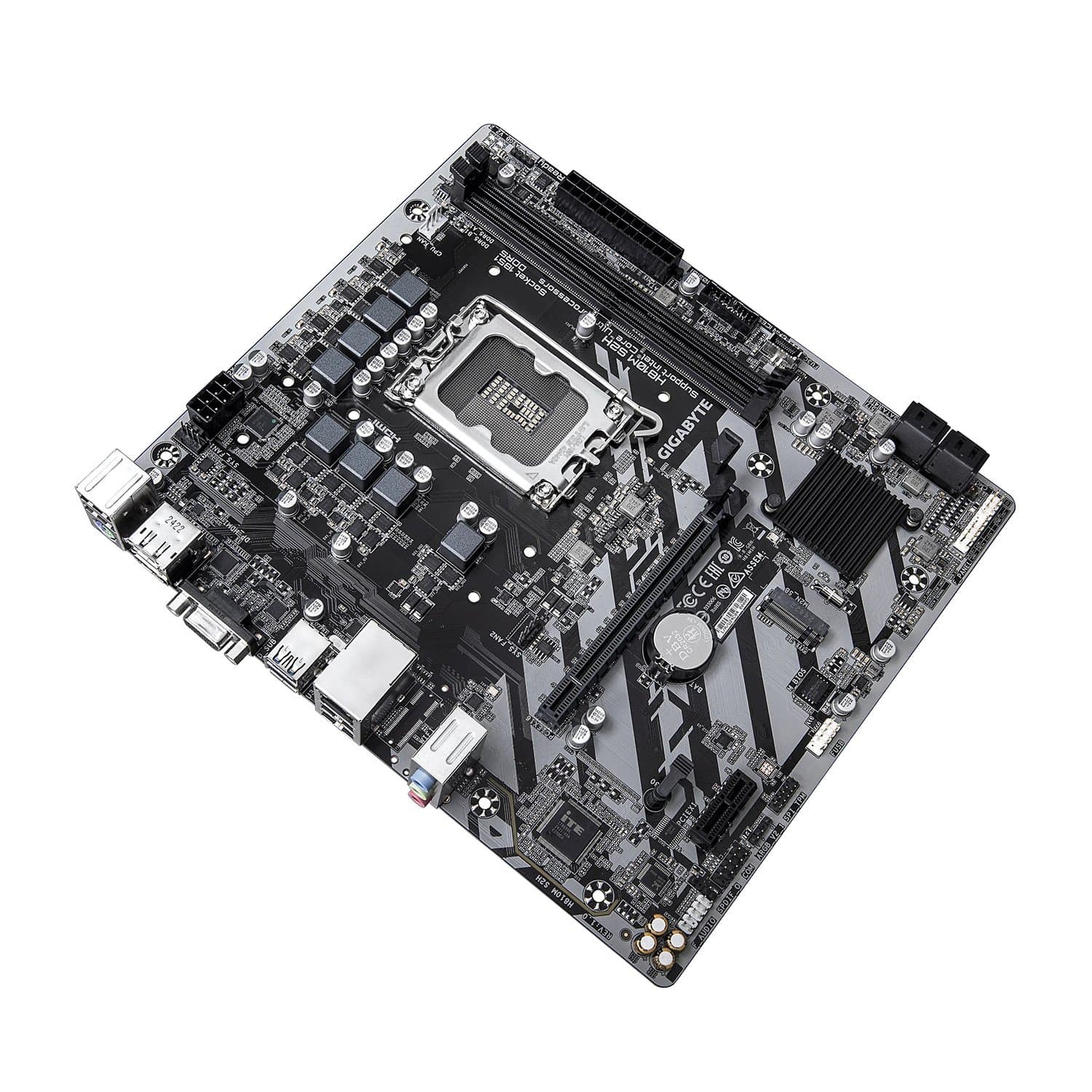 MB Socket1851, MATX, H810 (DP+D-Sub) Gigabyte H810M S2H, 2DDR5, PCIx16