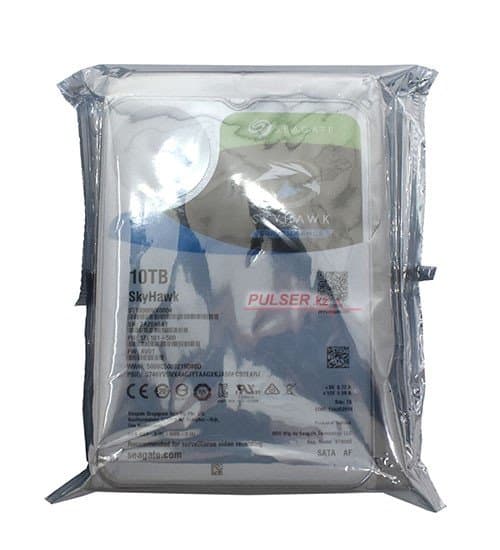 HDD SATA 10000 GB Seagate SkyHawk, ST10000VX0004, 7200rpm, 256MB cache, SATA 6 Gb/s