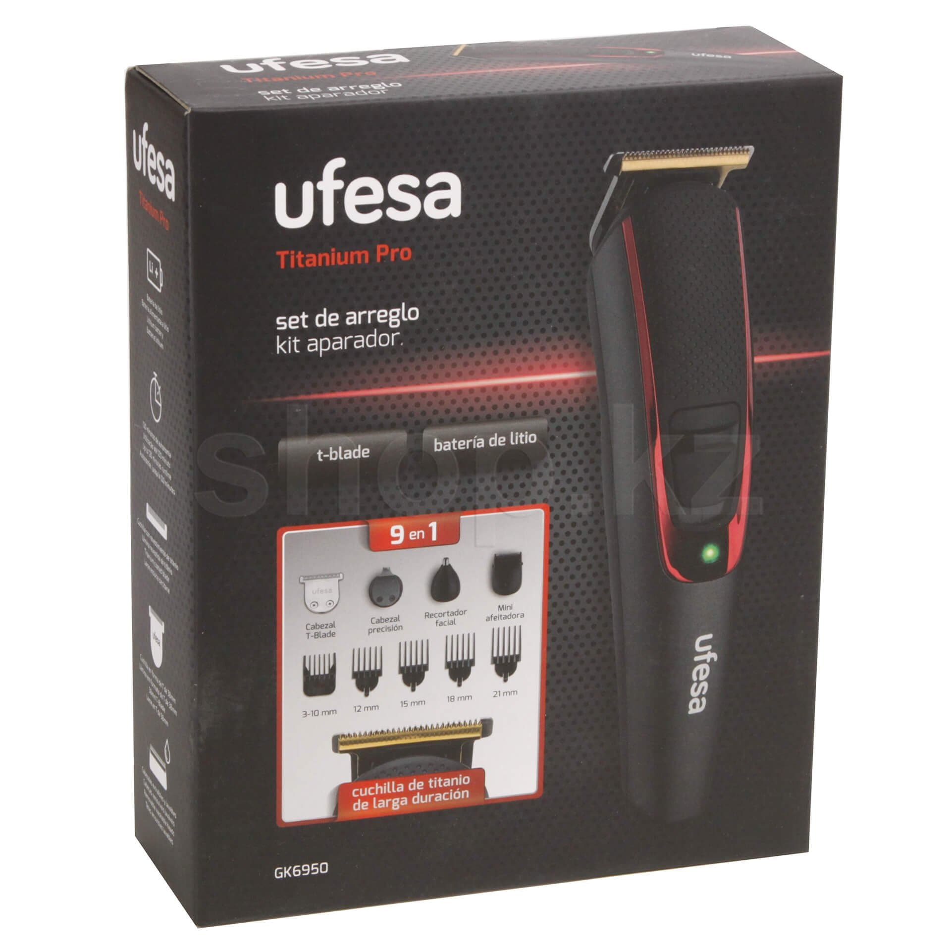 Машинка для стрижки волос Ufesa GK6950 TITANIUM PRO