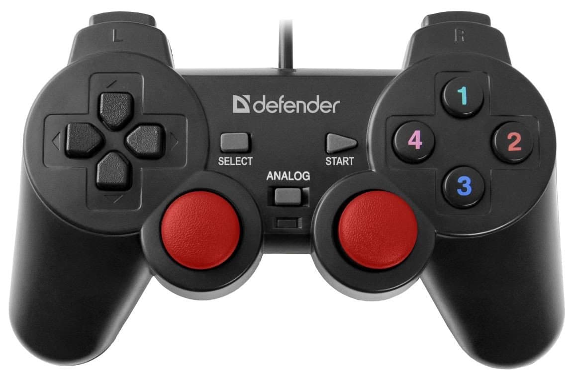 Геймпад проводной Defender Glyder USB черный