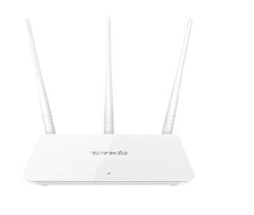 Wi-Fi Маршрутизатор Tenda F3 300Mbps wireless Wi-Fi 4 Белый