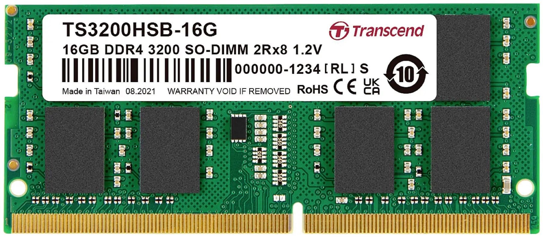 Память оперативная DDR4 Notebook Transcend TS3200HSB-16G