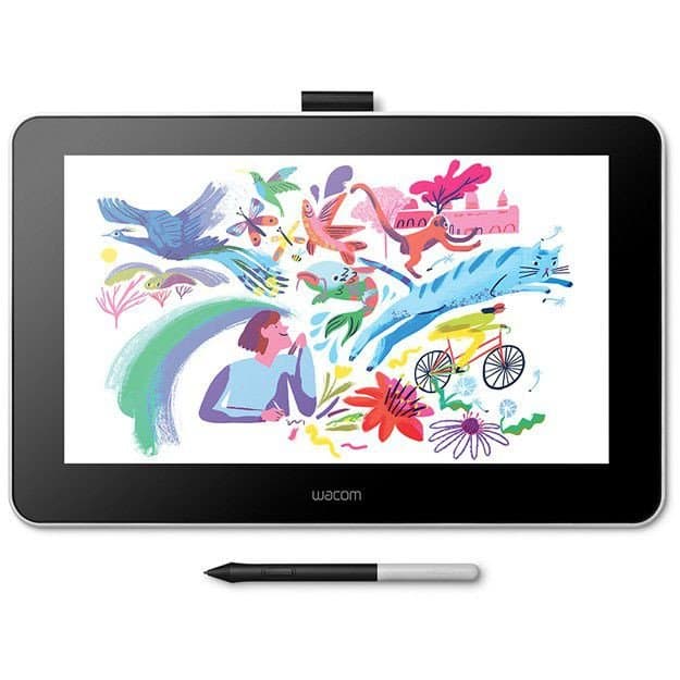 Графический планшет Wacom One 13 Touch pen display (DTH134W0B) Чёрный