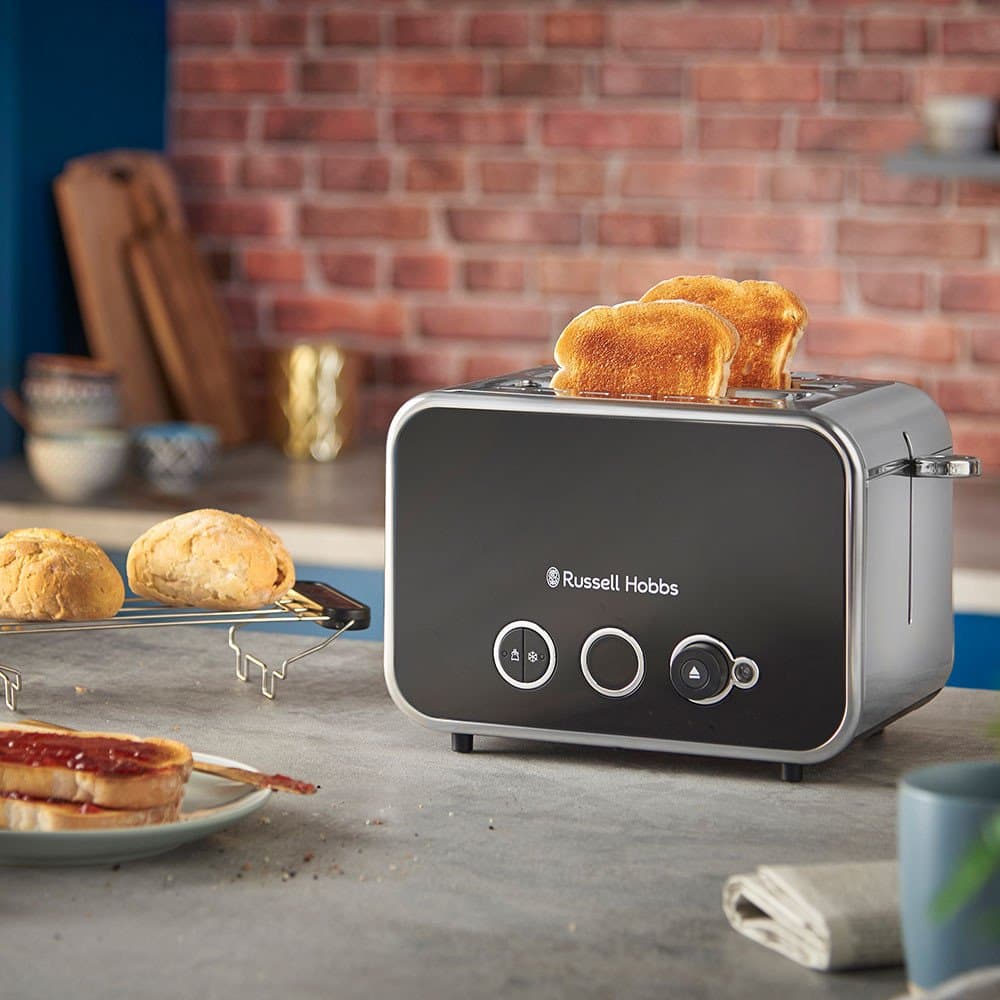 Тостер Russell Hobbs 26430-56 сталь/черный