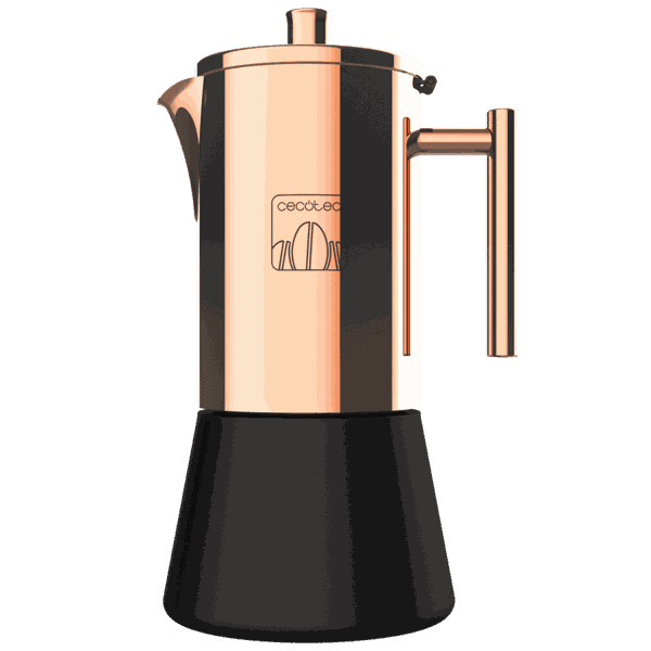 Кофеварка гейзерная Cecotec Moking 200 бронза
