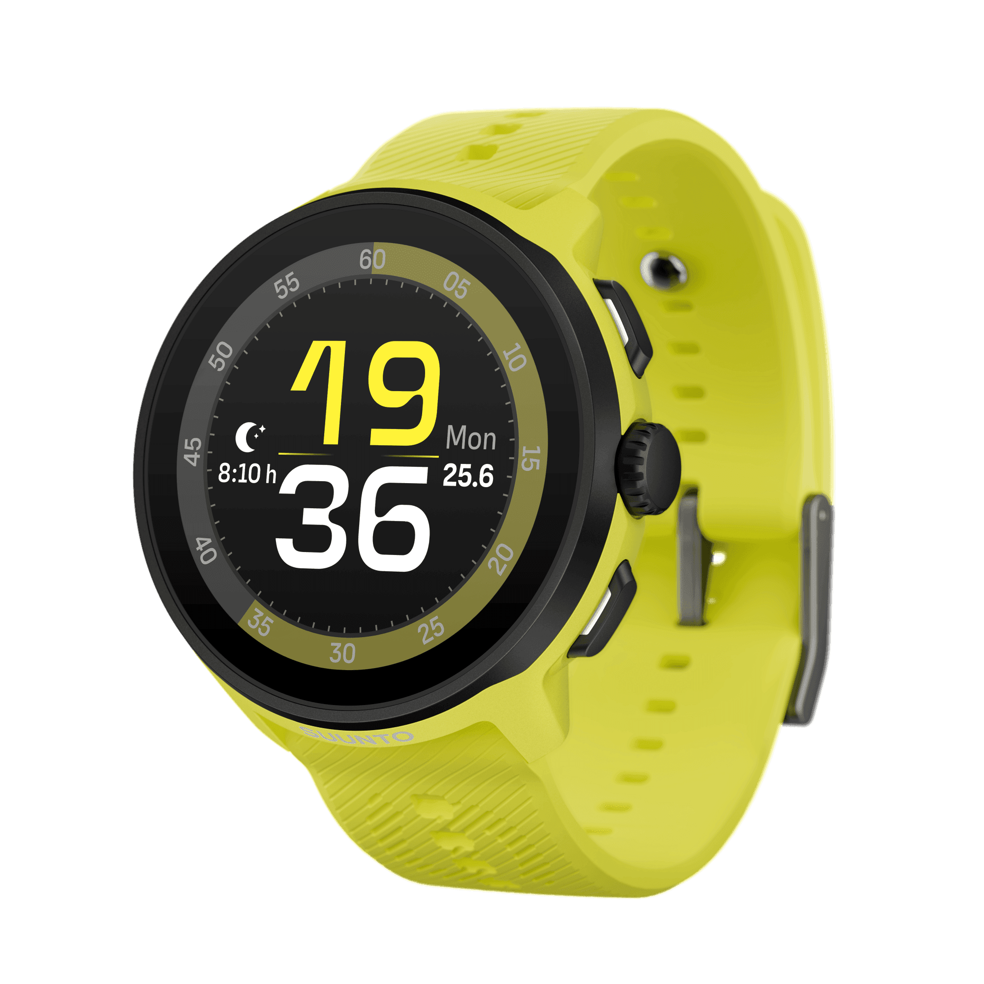 Часы спортивные SUUNTO RUN LIME (силиконовый ремешок)