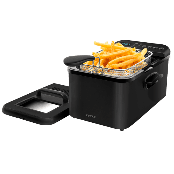 Фритюрница Cecotec CleanFry Luxury 4,2л черный