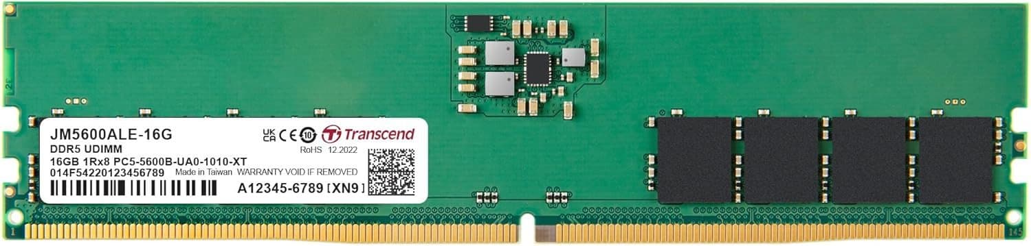 Память оперативная DDR5 Desktop Transcend  JM5600ALE-16G