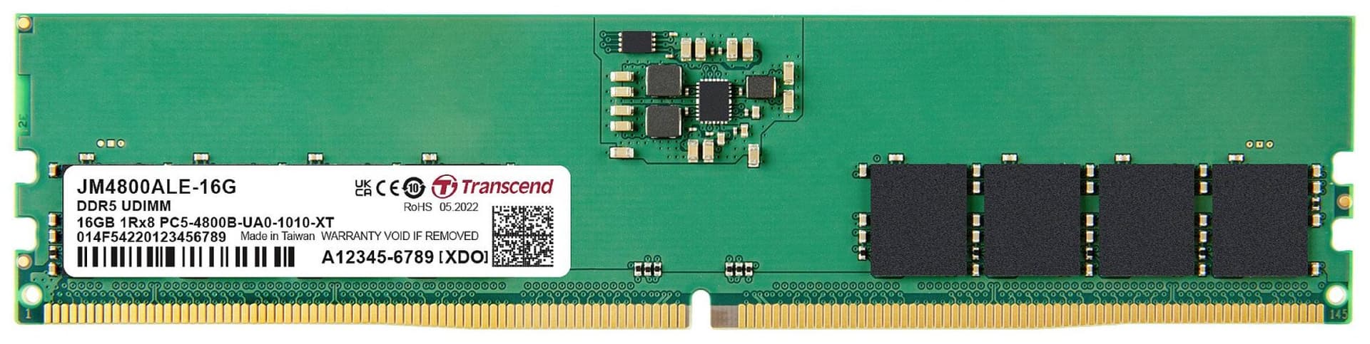Память оперативная DDR5 Desktop Transcend  JM4800ALE-16G